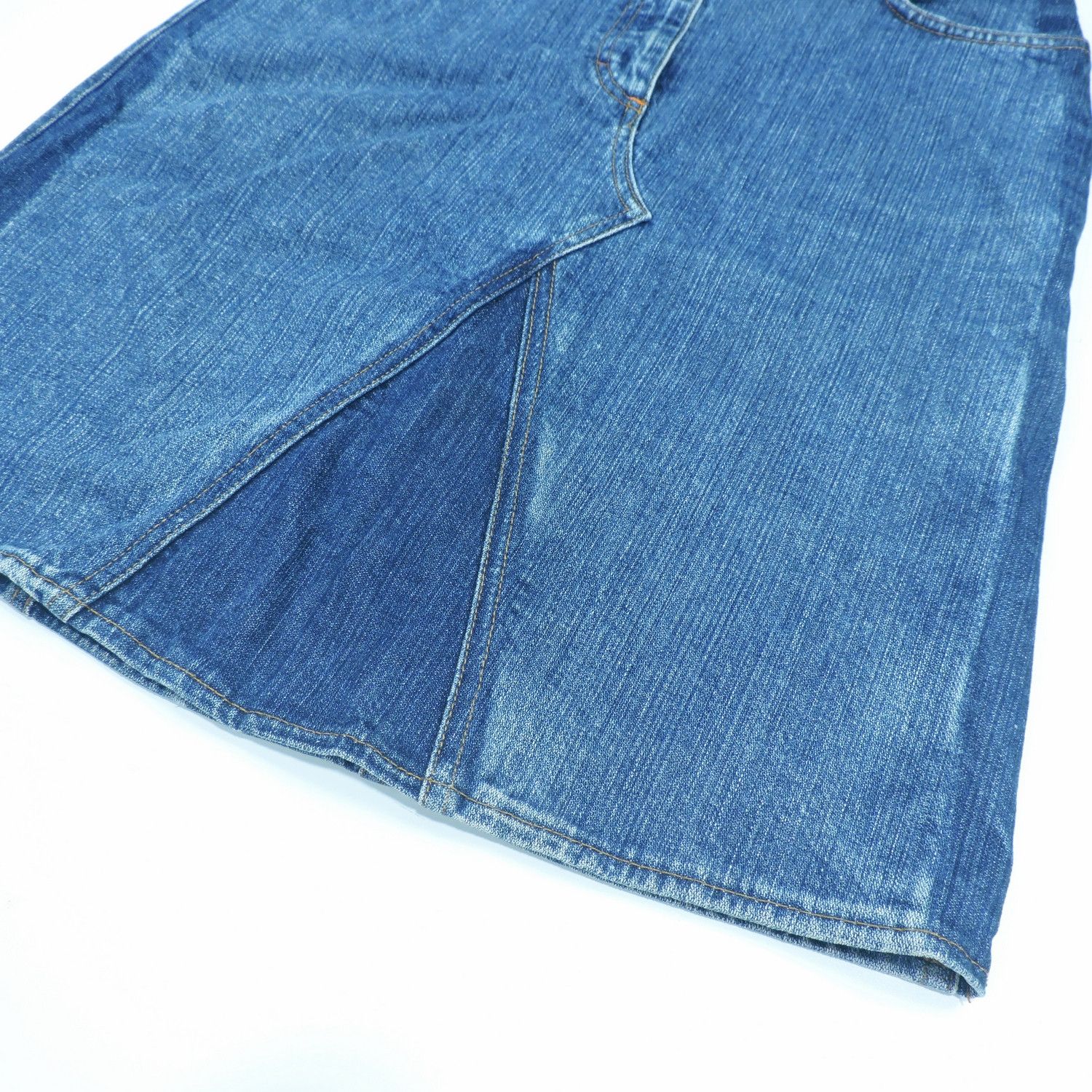 Walter Van Beirendonck W&LT WILD AND LETHAL KISS THE FUTURE DENIM MINI SKIRT Size 26" / US 2 / IT 38 - 13 Thumbnail