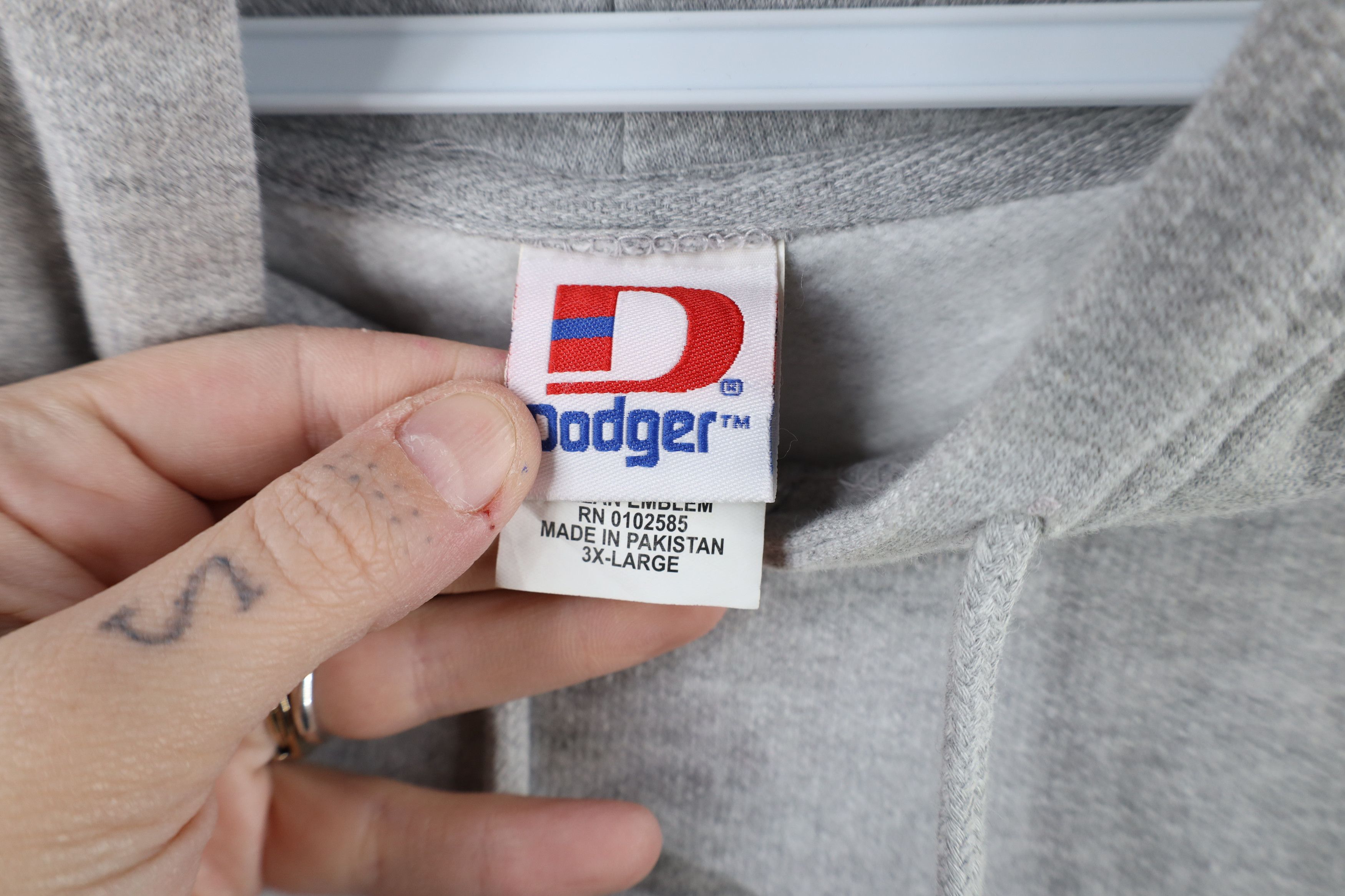 Vintage Deadstock Vintage Y2K NASCAR Jeff Gordon Racing Hoodie Gray Size US XXL / EU 58 / 5 - 5 Thumbnail