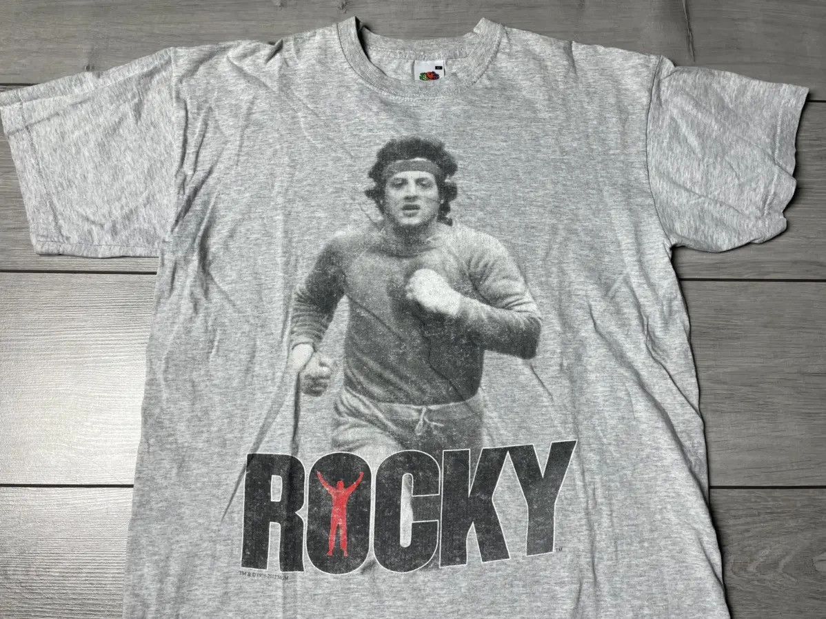 Band Tees Movie Rocky T-shirt band tee size Medium 1976-2012 Size US M / EU 48-50 / 2 - 3 Thumbnail