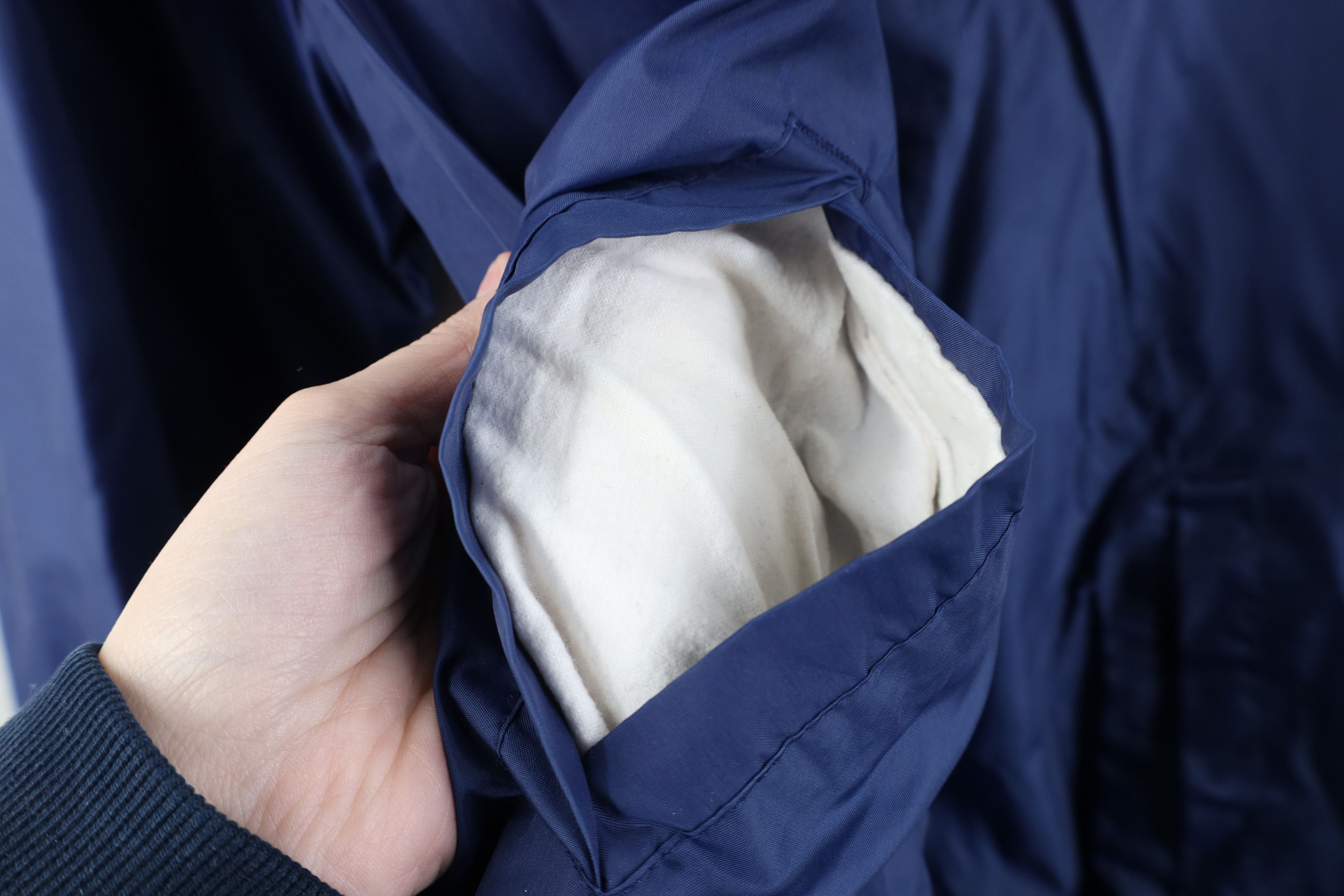 Vintage Vintage 70s 80s Streetwear Windbreaker Bomber Jacket Bleu Size US XL / EU 56 / 4 - 5 Thumbnail