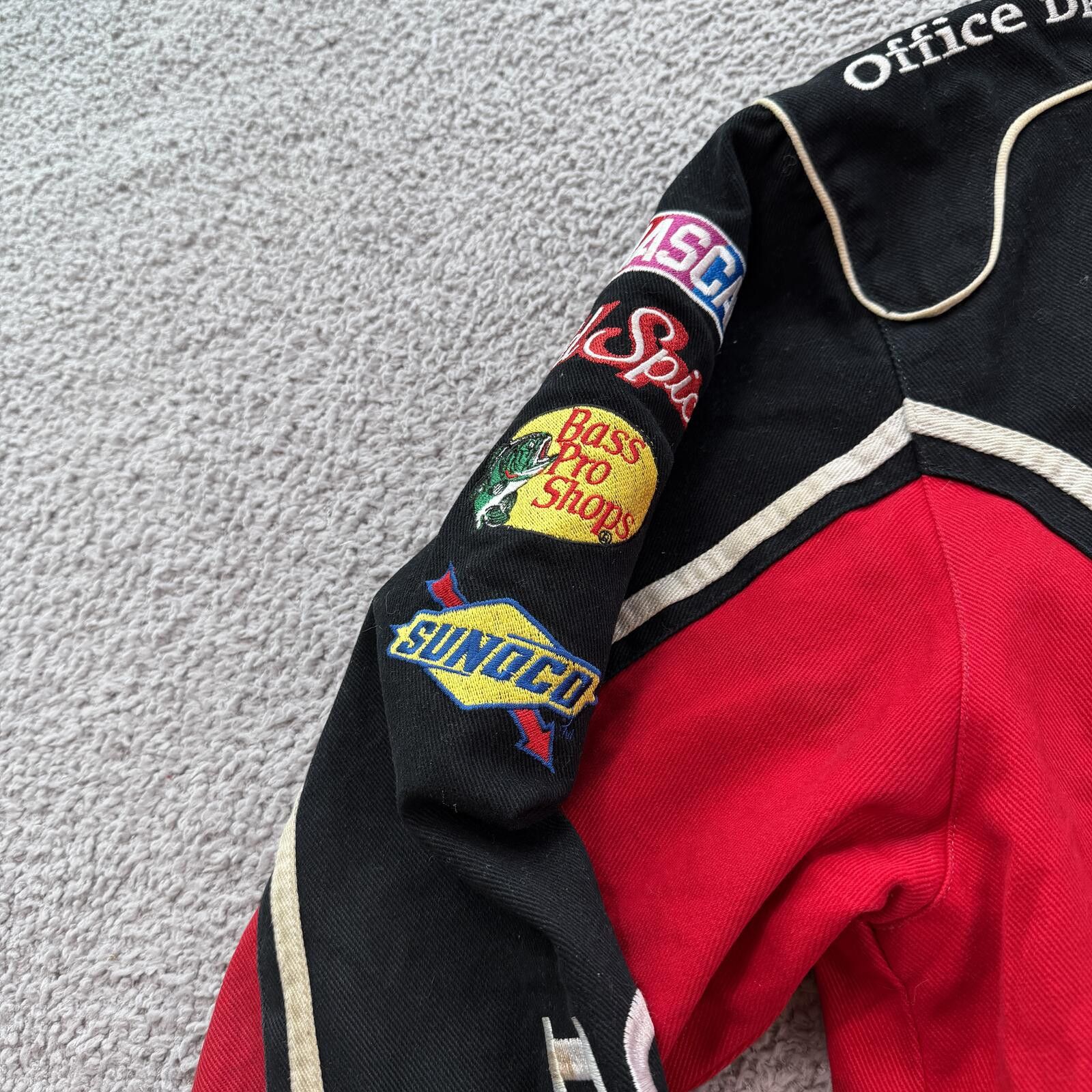 JH Design Vintage Tony Stewart Office Depot NASCAR Racing Jacket L Size US L / EU 52-54 / 3 - 12 Thumbnail