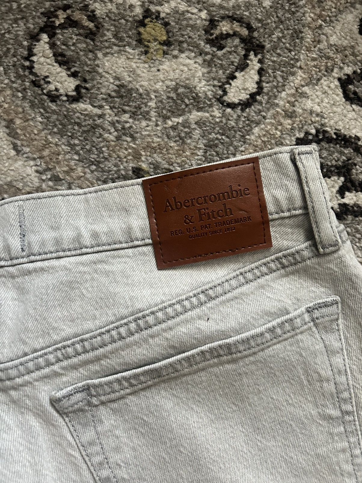 Abercrombie & Fitch Abercrombie 90s Slim Vintage Stretch Size US 33 - 4 Thumbnail