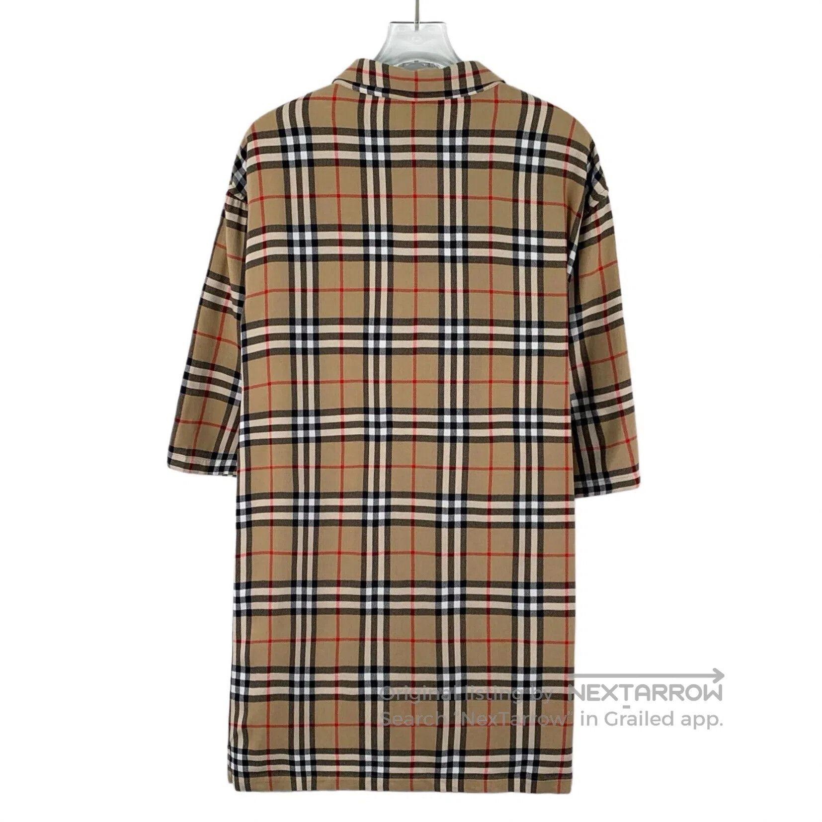 Burberry Burberry Deep brown classic checkered design lapel single- Size US XL / EU 56 / 4 - 2 Thumbnail