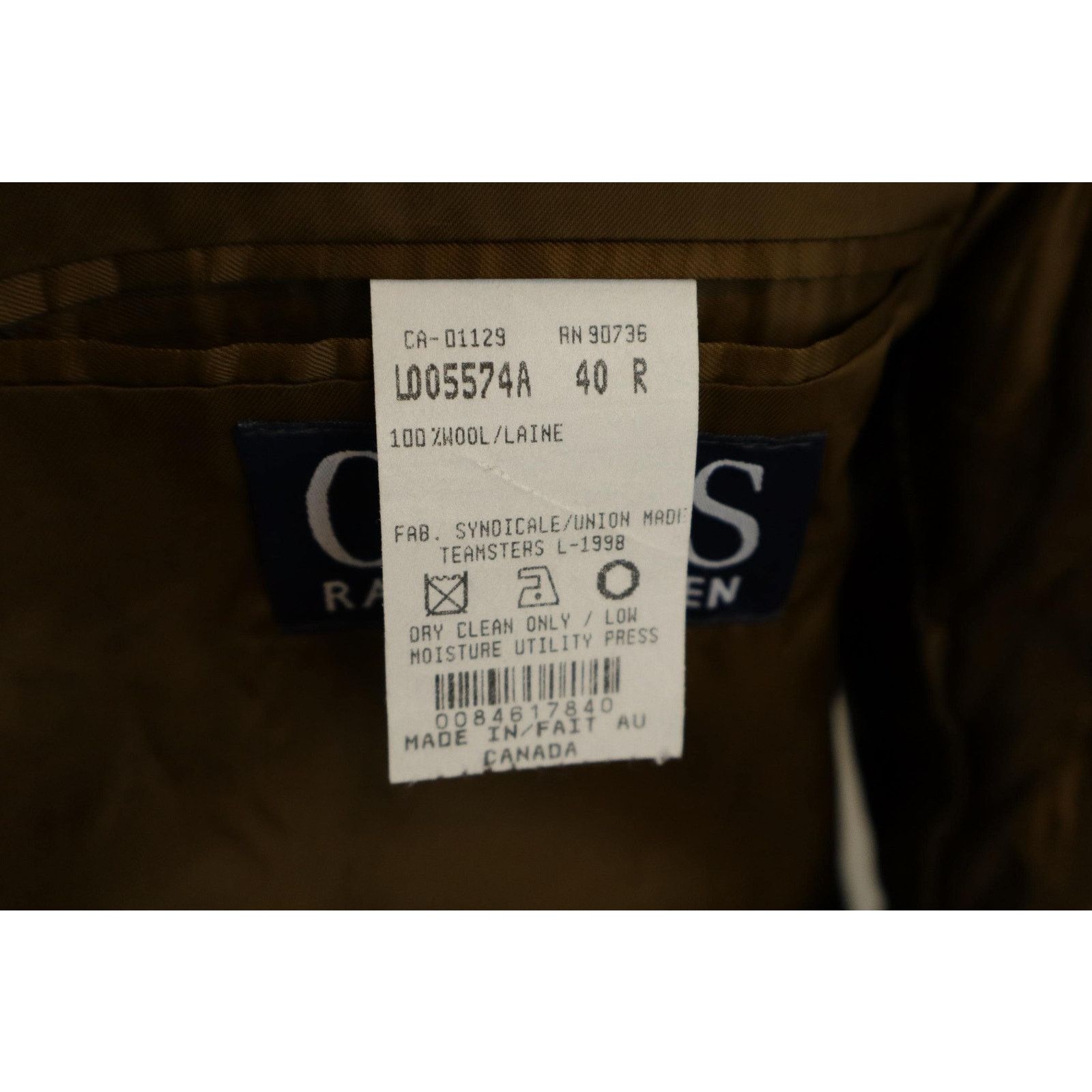 Chaps Ralph Lauren 44L NWT 90s Chaps Ralph Lauren Wool – Deadstock Sport Coat Size 44L - 6 Thumbnail