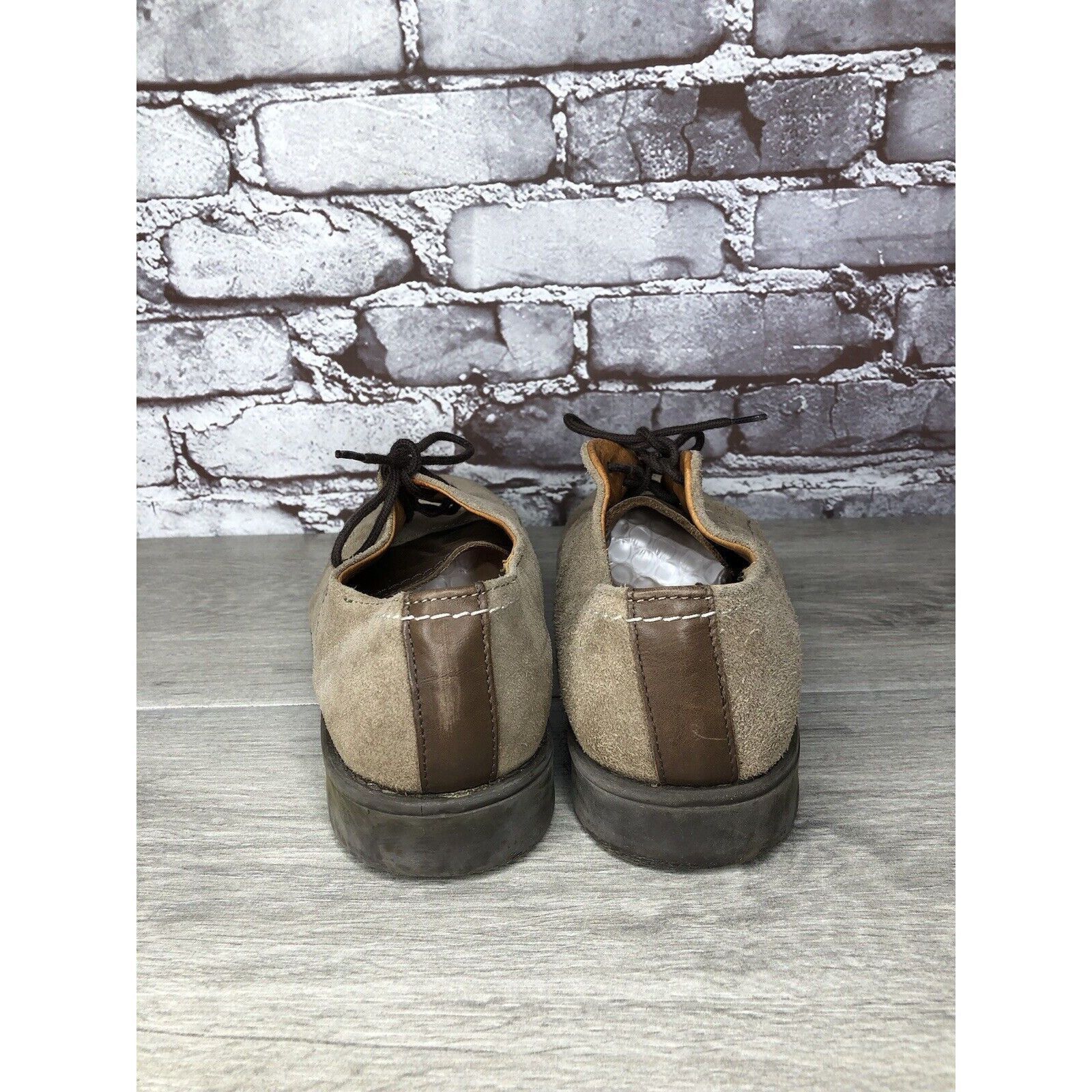 Other Experience Taupe Suede Leather Oxfords Cap Toe Casual Shoes Size US 9 / EU 42 - 5 Thumbnail
