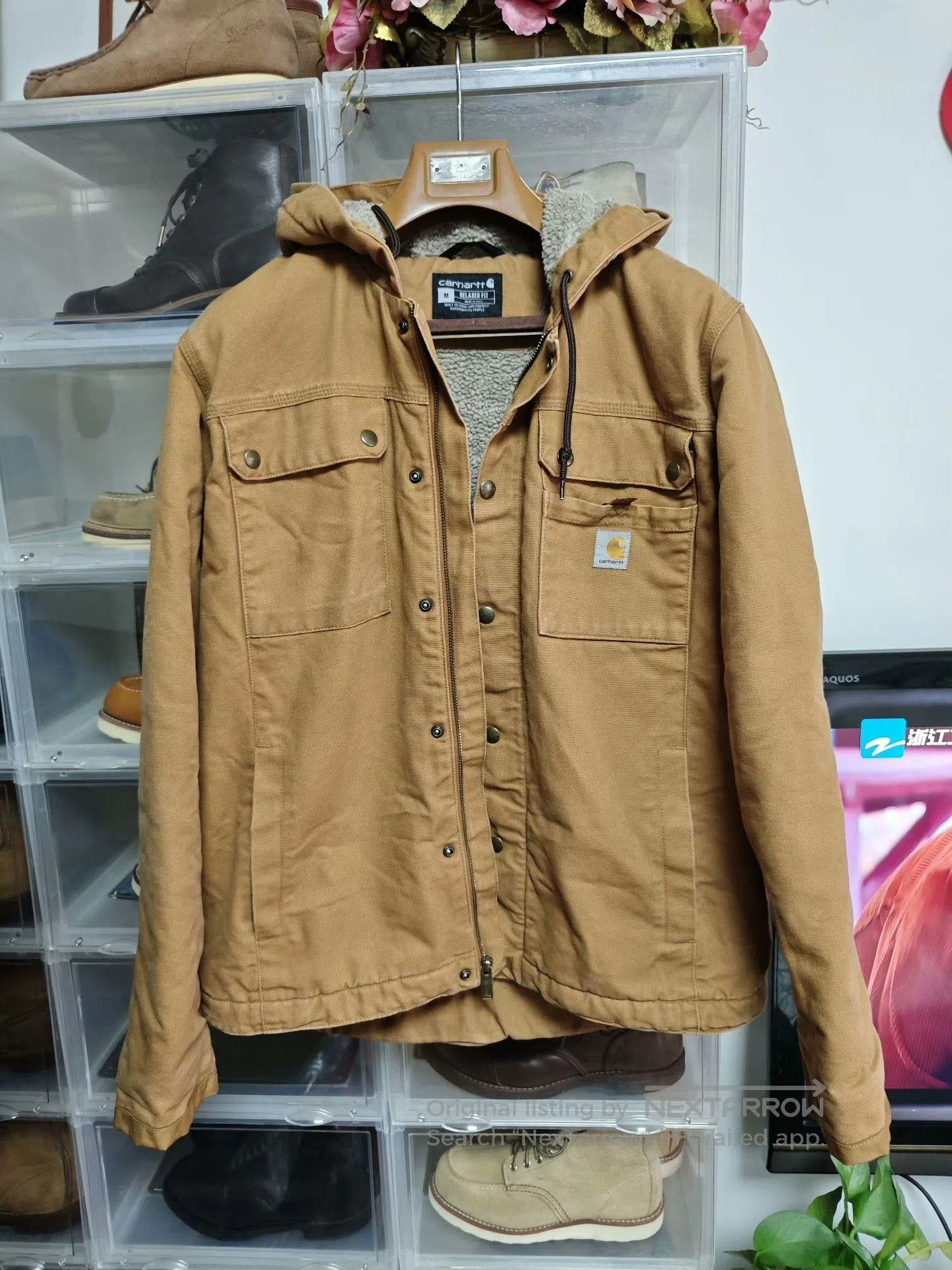 Carhartt Carhartt Sherpa Hooded Men's Jacket. Size US M / EU 48-50 / 2 - 1 Thumbnail