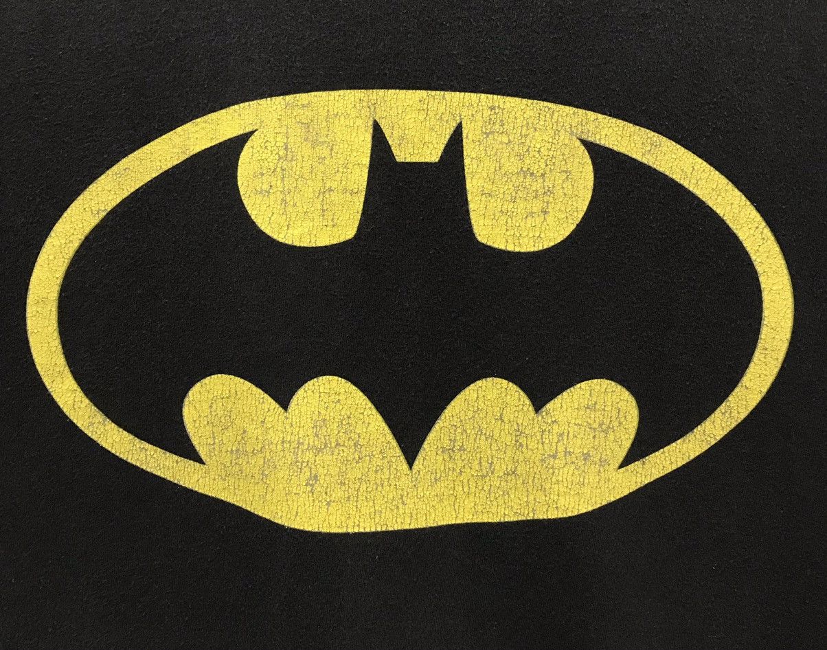 DC Comics × Vintage Vintage Batman Big Logo Shirt Size US XL / EU 56 / 4 - 3 Thumbnail