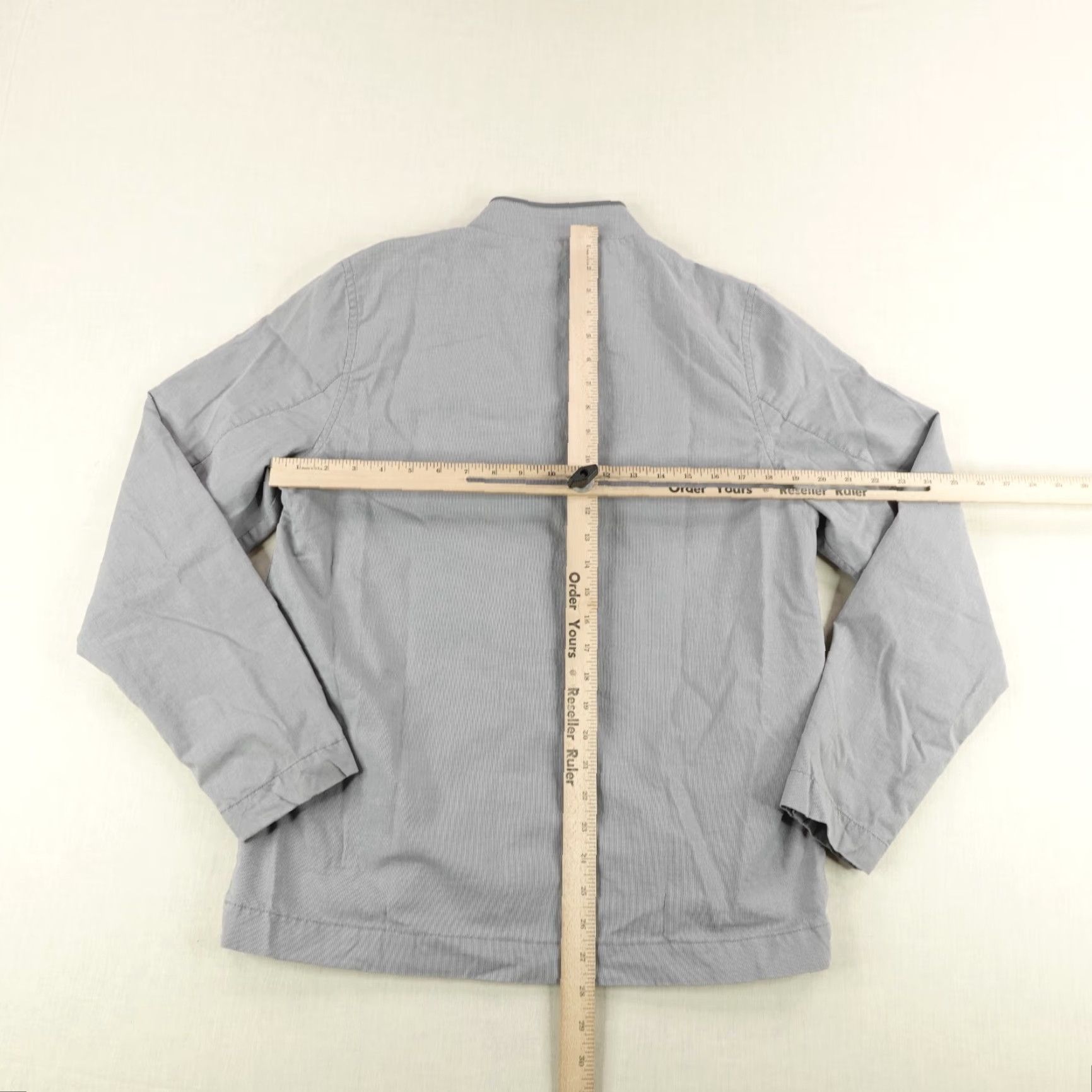 TravisMathew Travis Mathew Performance Golf Jacket Mens Medium Gray Full Zip Windbreaker Size US M / EU 48-50 / 2 - 5 Thumbnail