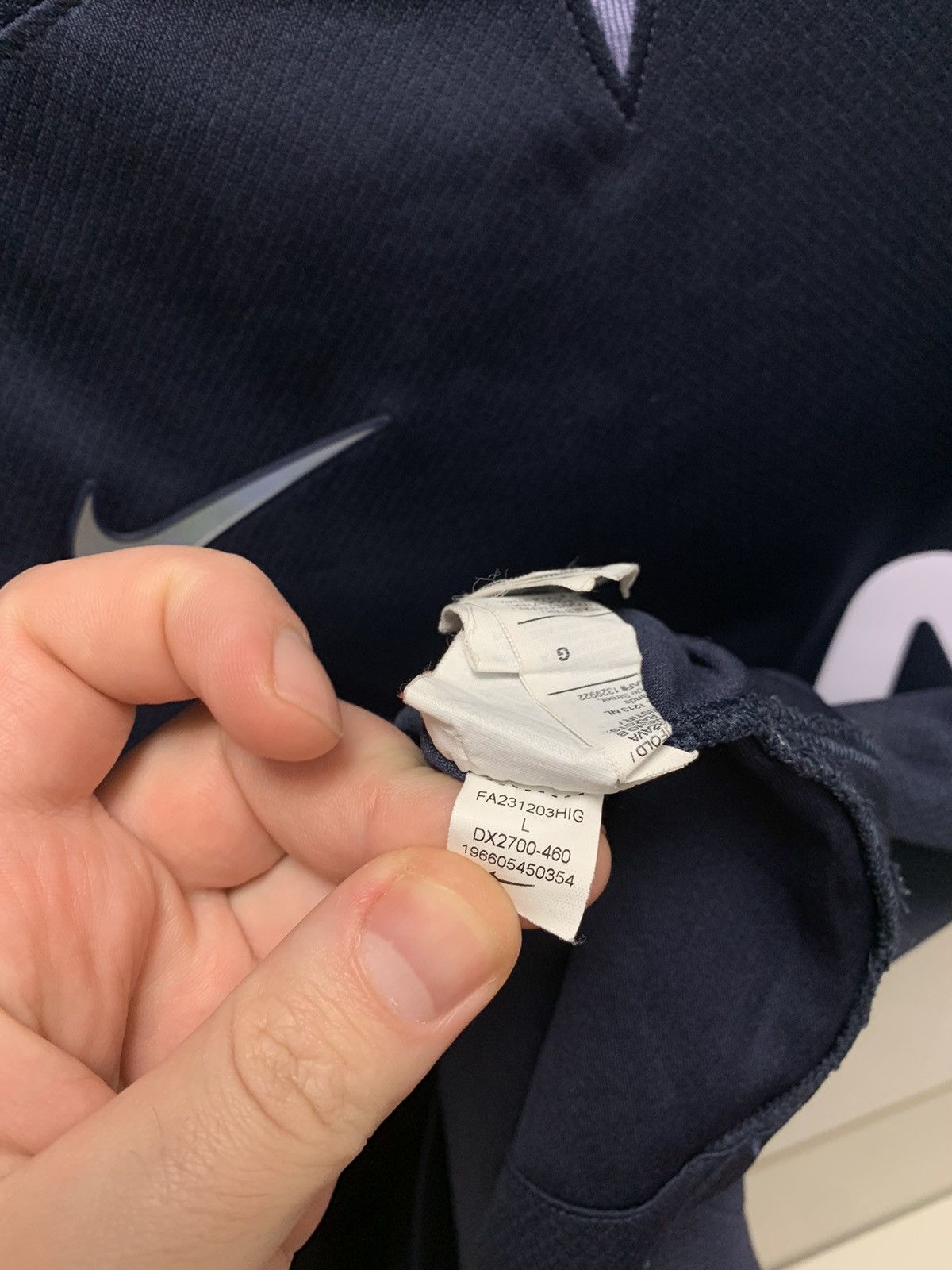 Nike Tottenham Hotspur’s Nike soccer jersey L sz AIA ( Kane Son) Size US L / EU 52-54 / 3 - 7 Thumbnail