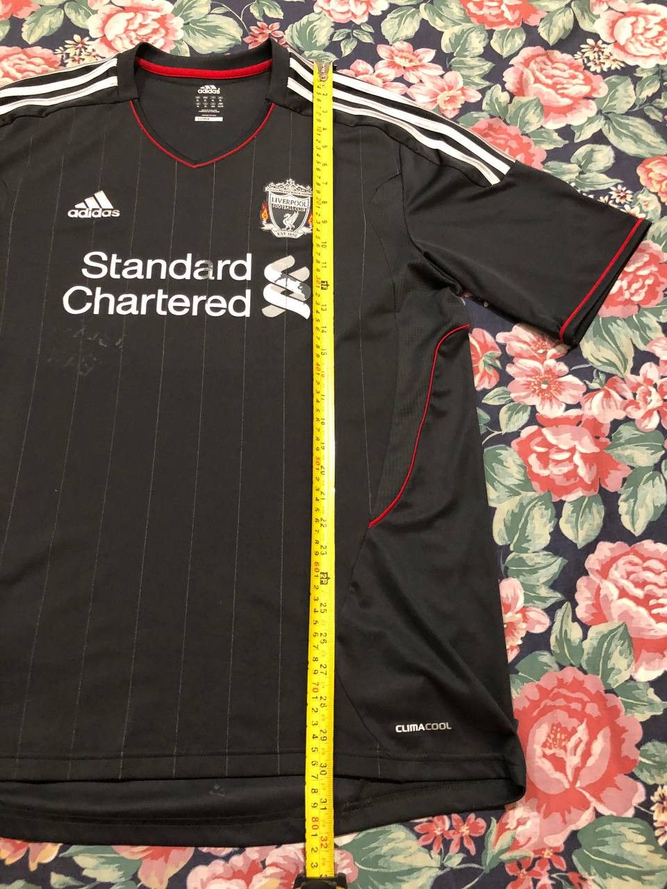 Adidas T-shirt Vintage Adidas Jerseys logo LIVERPOOL climacool Y2K Size US XL / EU 56 / 4 - 17 Thumbnail