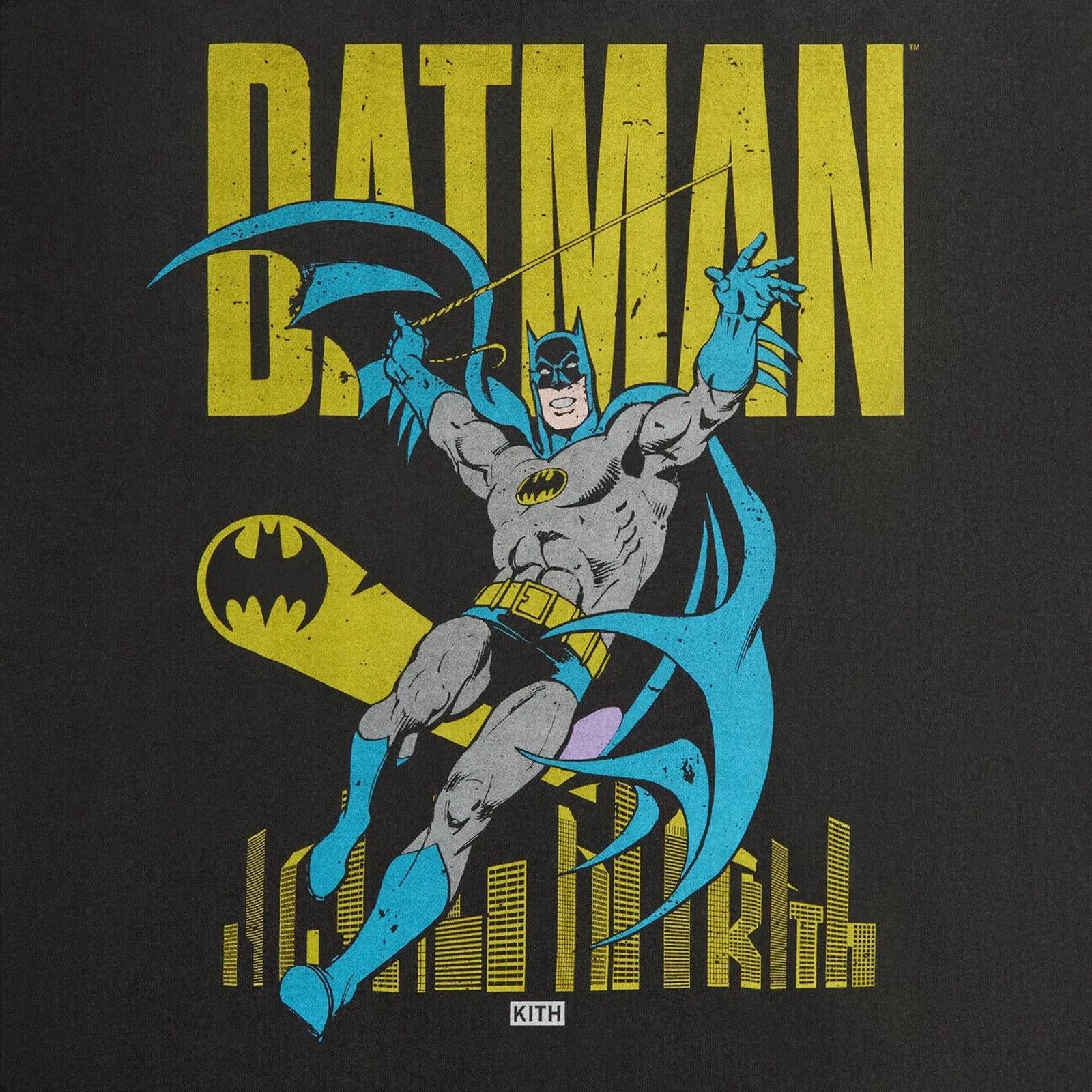 【新品】XL Kith x Batman Classic Vintage Tee Kith x Batman Classic Vintage Tee XLサイズ