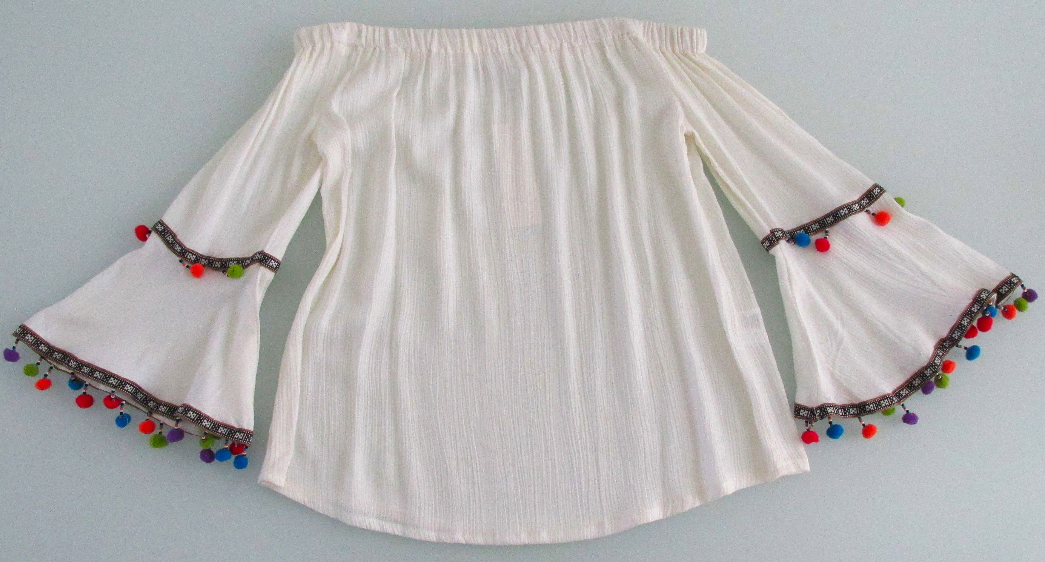 Other New York & Co.(NWT) Women's Off Shoulder Blouse Size Medium Size M / US 6-8 / IT 42-44 - 3 Thumbnail