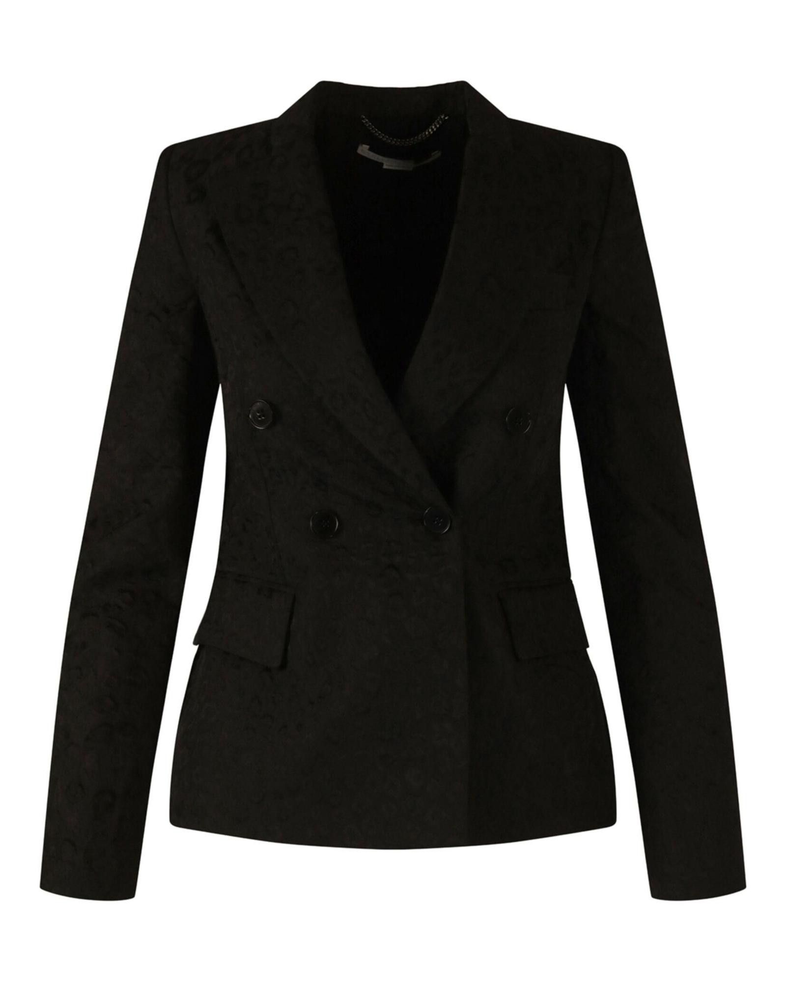image of Stella Mccartney Classic Wool Blend Blazer With Button Closure, Women's (Size Medium)