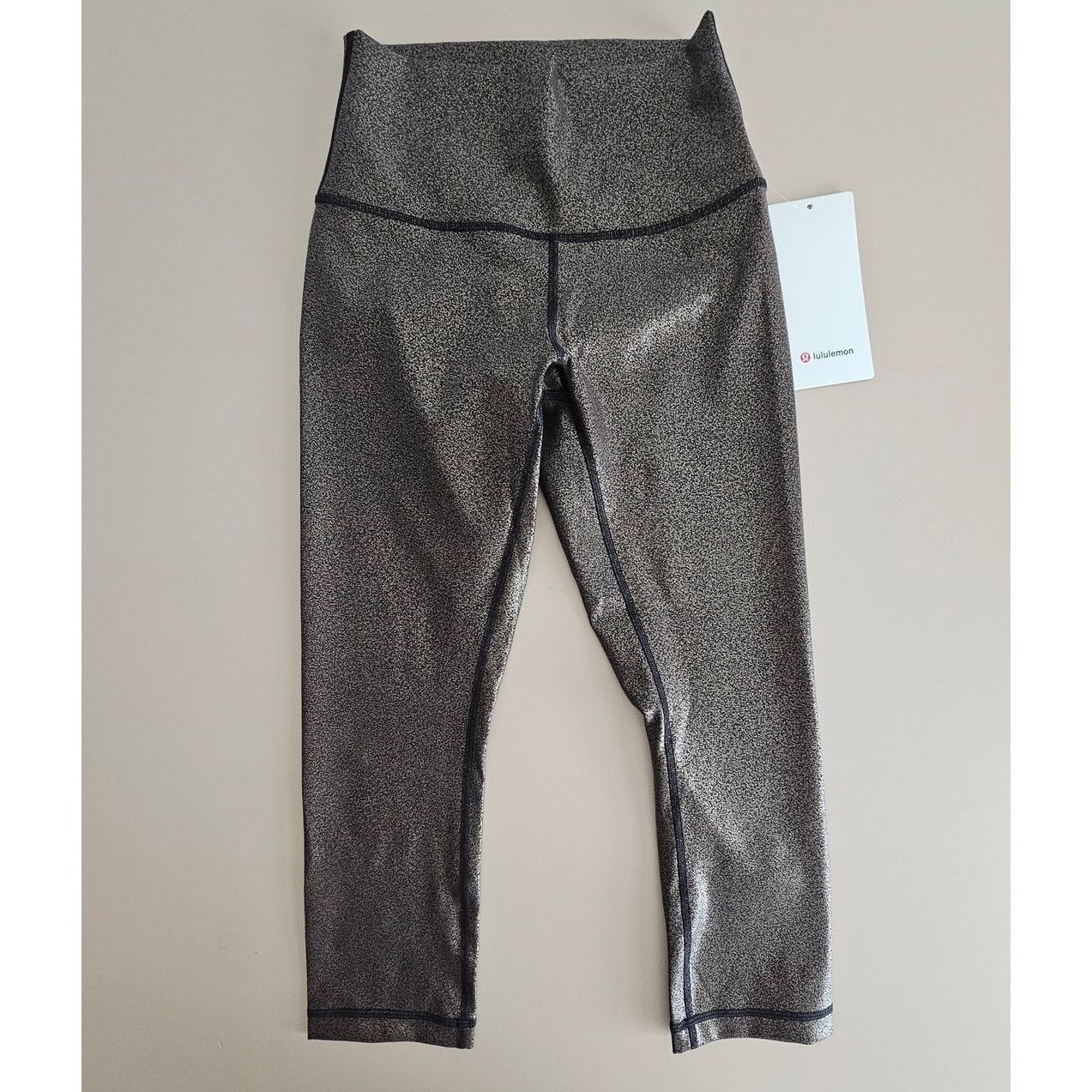 Lululemon Lululemon Foil Wunder High-Rise Luxtreme Crop 21" Leggings 4 Size 27" / US 4 / IT 40 - 4 Thumbnail