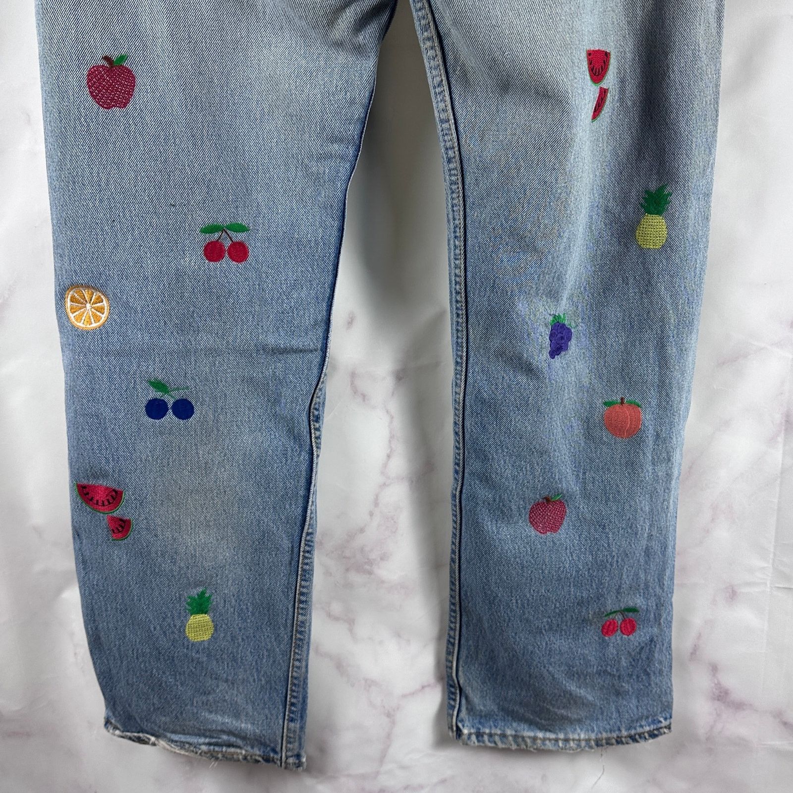 Levi's Sean Wotherspoon Vintage Reworked Fruit Denim Size US 38 / EU 54 - 11 Thumbnail
