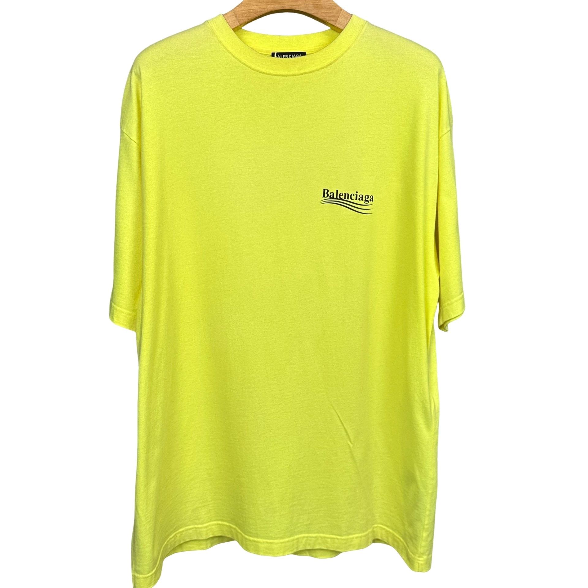 Balenciaga Balenciaga Wave Logo T-Shirt Size L Size US L / EU 52-54 / 3 - 1 Thumbnail