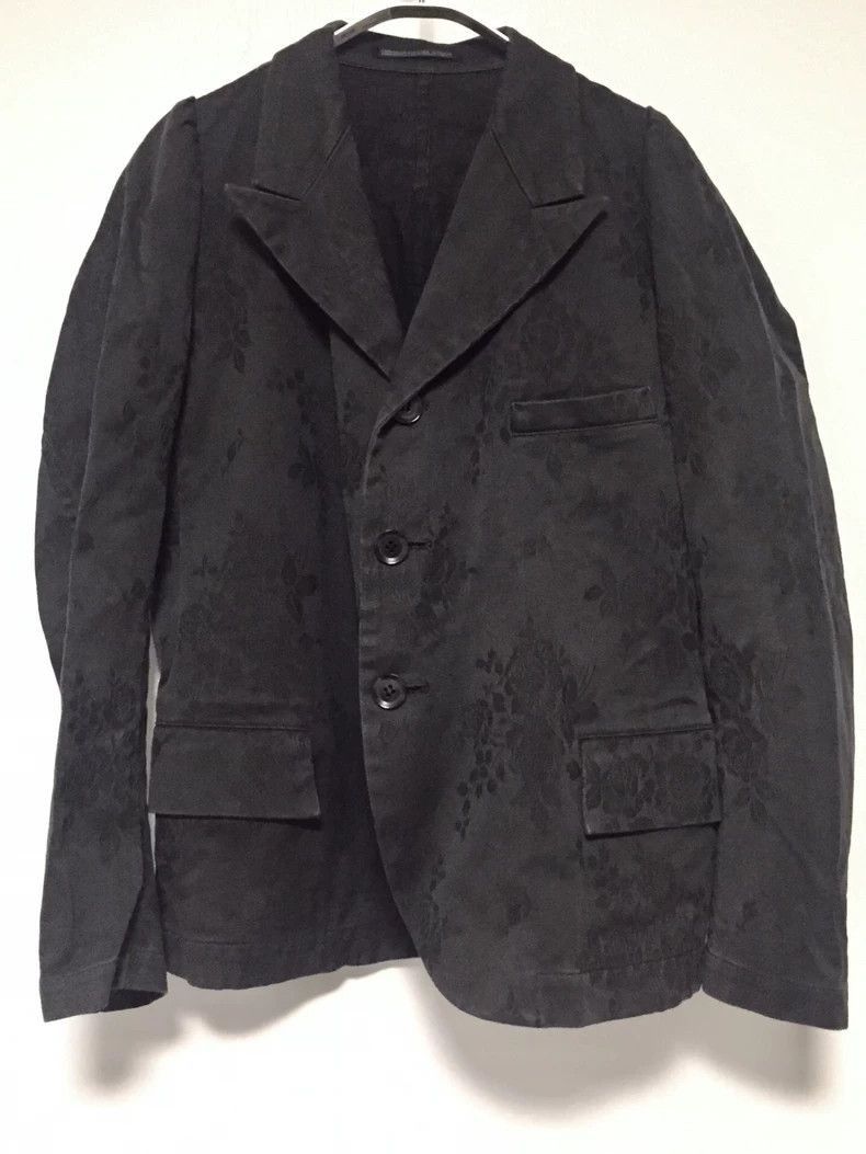Yohji Yamamoto Yohji Yamamoto Main Line archive Black and grey jacquard fa Size US S / EU 44-46 / 1 - 3 Thumbnail