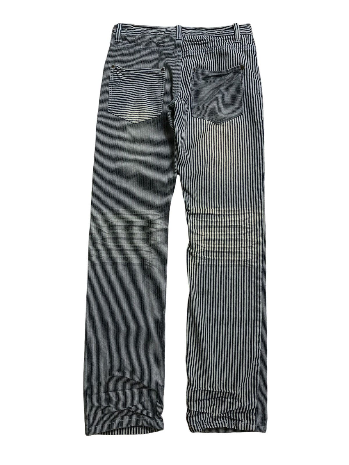 semanticdesign 💥Vtg Japanese Jungle Storm Hickory Stripe Pant Size US 31 - 3 Thumbnail