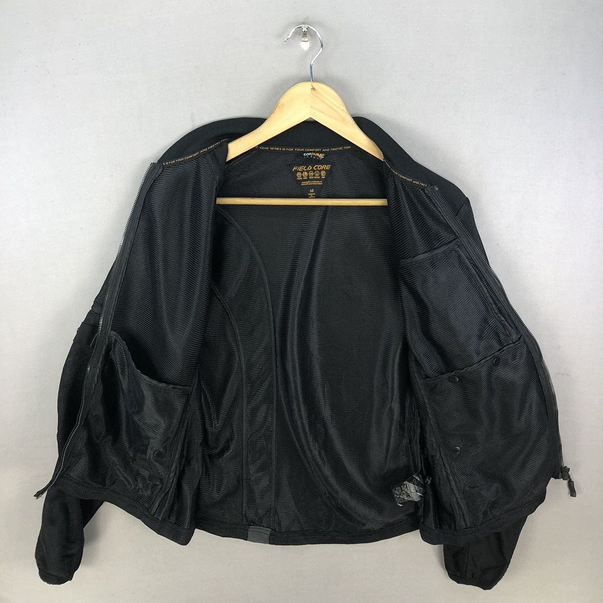 Japanese Brand Fieldcore Codura Zipper Mesh Jacket Rick Owen CDG Undercover Size US S / EU 44-46 / 1 - 5 Thumbnail