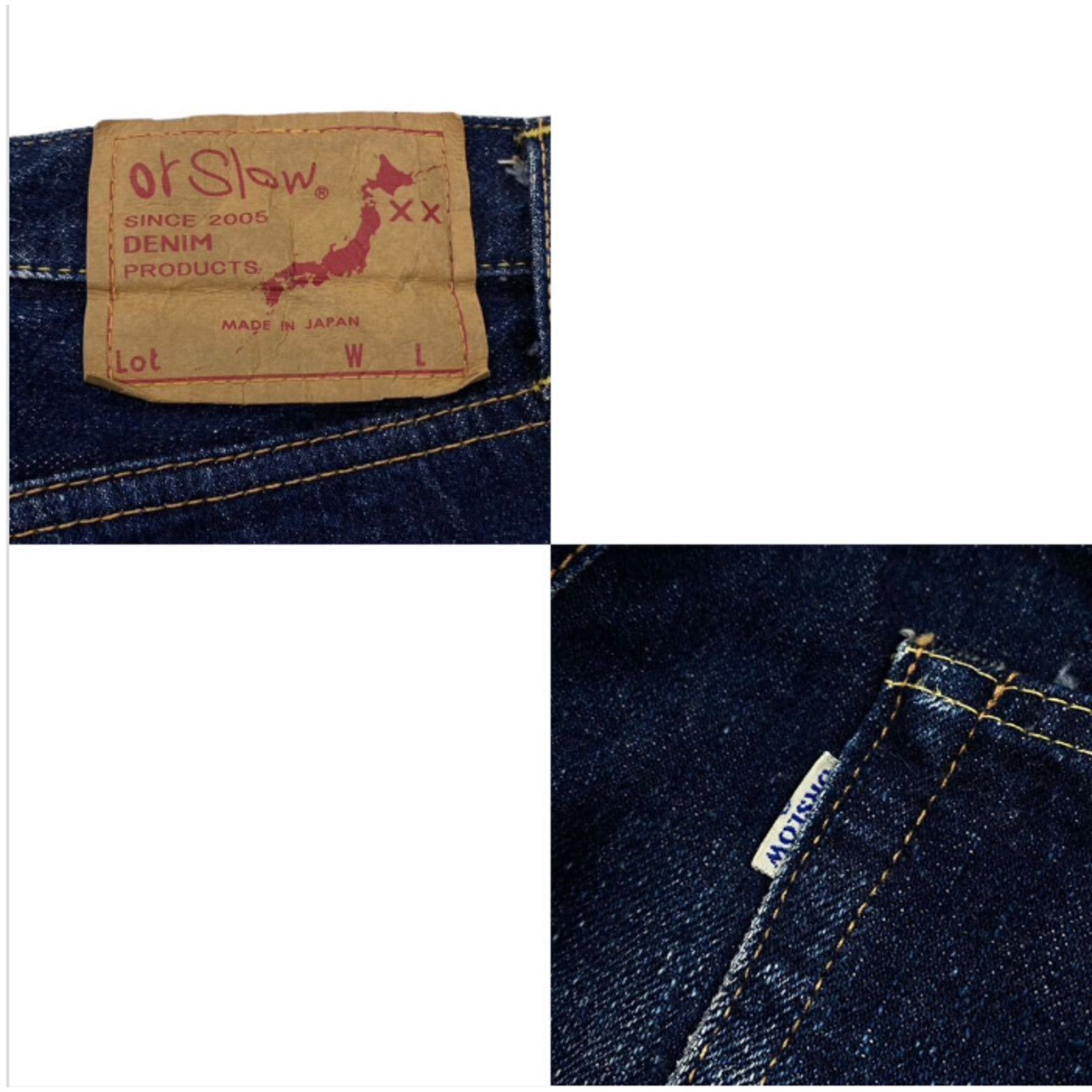 Orslow Orslow Selvedge Denim 105 Size 2 (Medium fit) Size US 32 / EU 48 - 7 Thumbnail