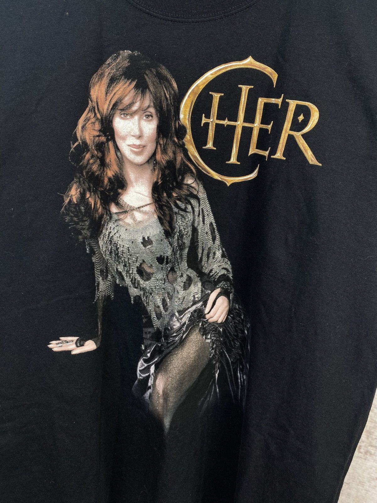 Band Tees VINTAGE CHER AMERICAN SINGER T SHIRT THE COLOSSEUM CONCERT Size US XL / EU 56 / 4 - 4 Thumbnail