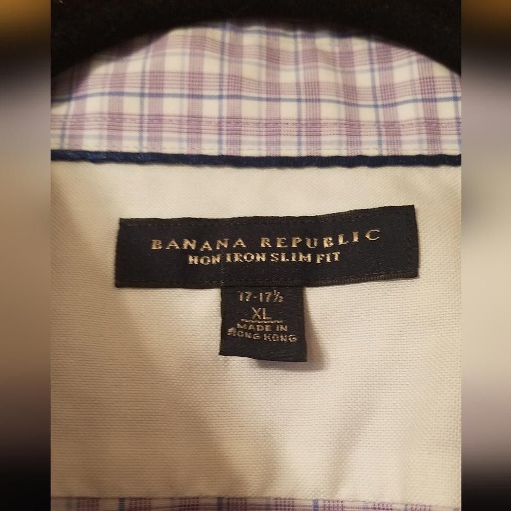 Banana Republic Banana Republic Slim Fit Shirt XL 17-17 1/2 Size 44R - 3 Thumbnail