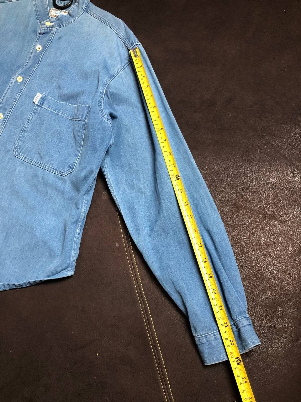 Burberry shirt denim Thomas Burberry vintage Y2K Streetwear Size US M / EU 48-50 / 2 - 7 Thumbnail