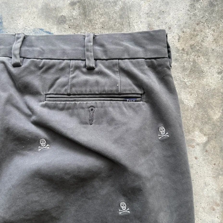 Polo Ralph Lauren Polo Ralph Lauren Men’s Rugby Skull & Crossbones Pants Size US 38 / EU 54 - 6 Thumbnail