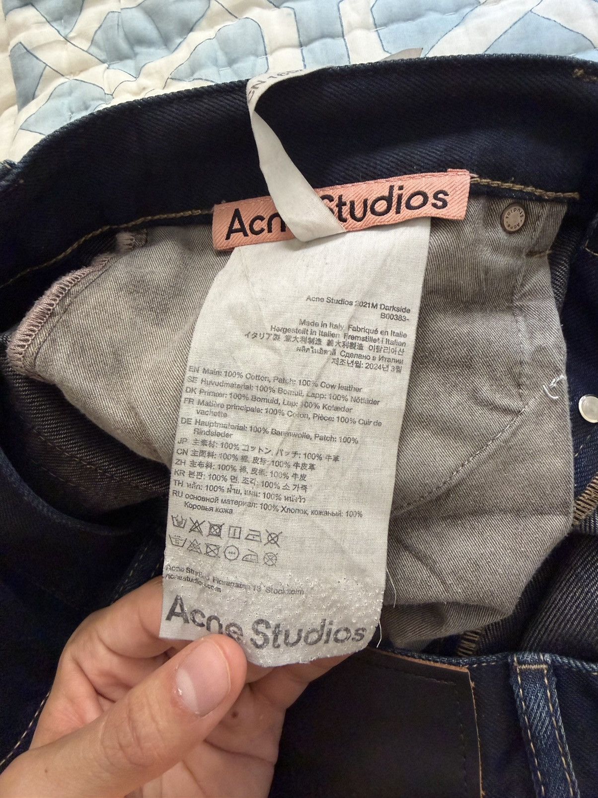 Acne Studios Acne Studios 2021M Darkside Size US 30 / EU 46 - 8 Thumbnail