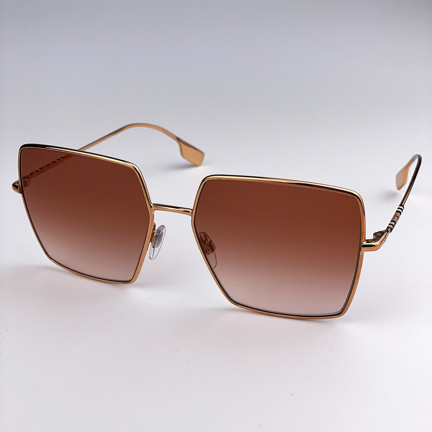 Burberry NEW Burberry BE3133 DAPHNE 133713 Square Women Sunglasses Size ONE SIZE - 4 Thumbnail