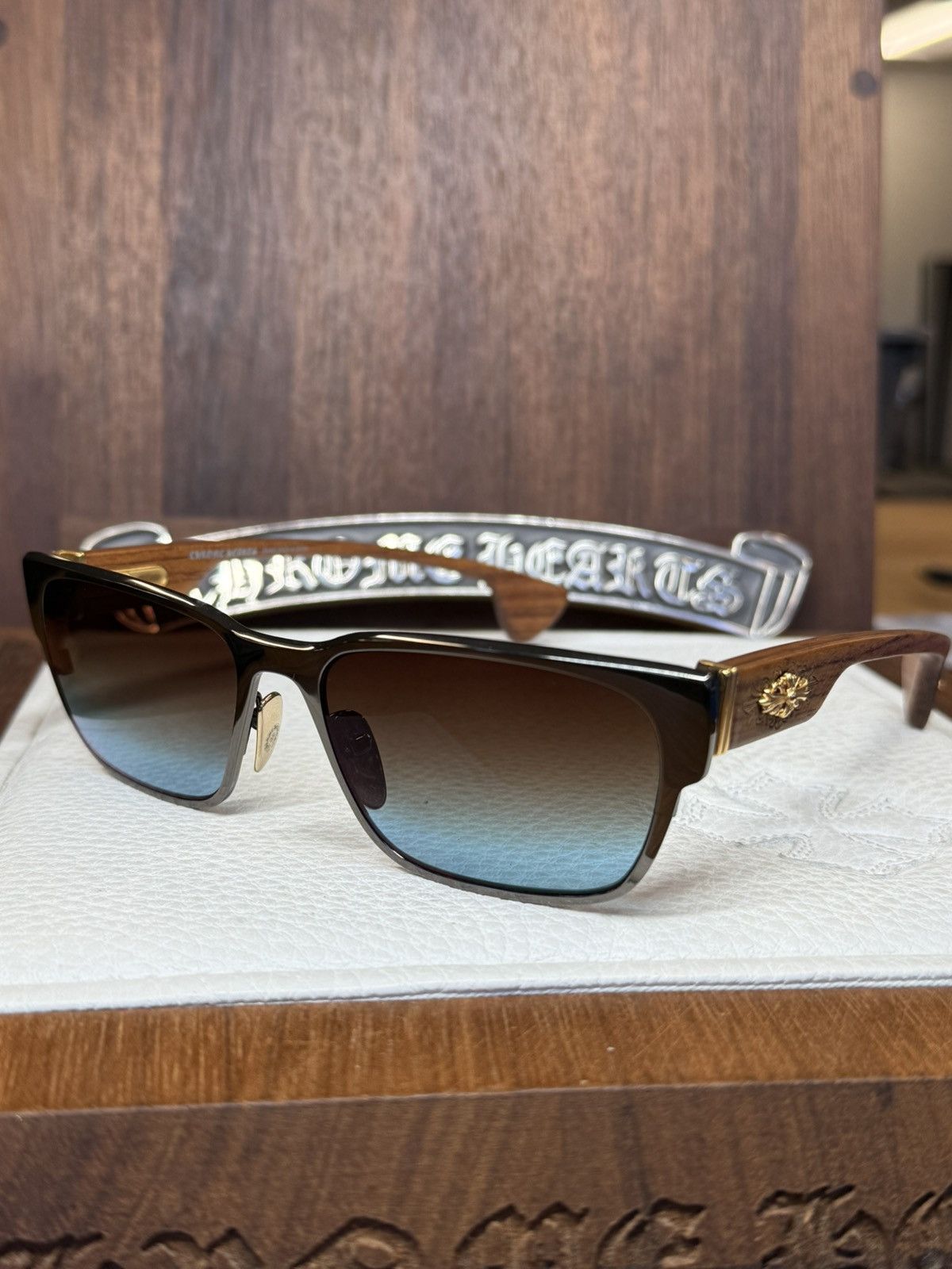 Chrome Hearts Chrome Hearts Tipping Velvet Sunglasses Size ONE SIZE - 2 Thumbnail