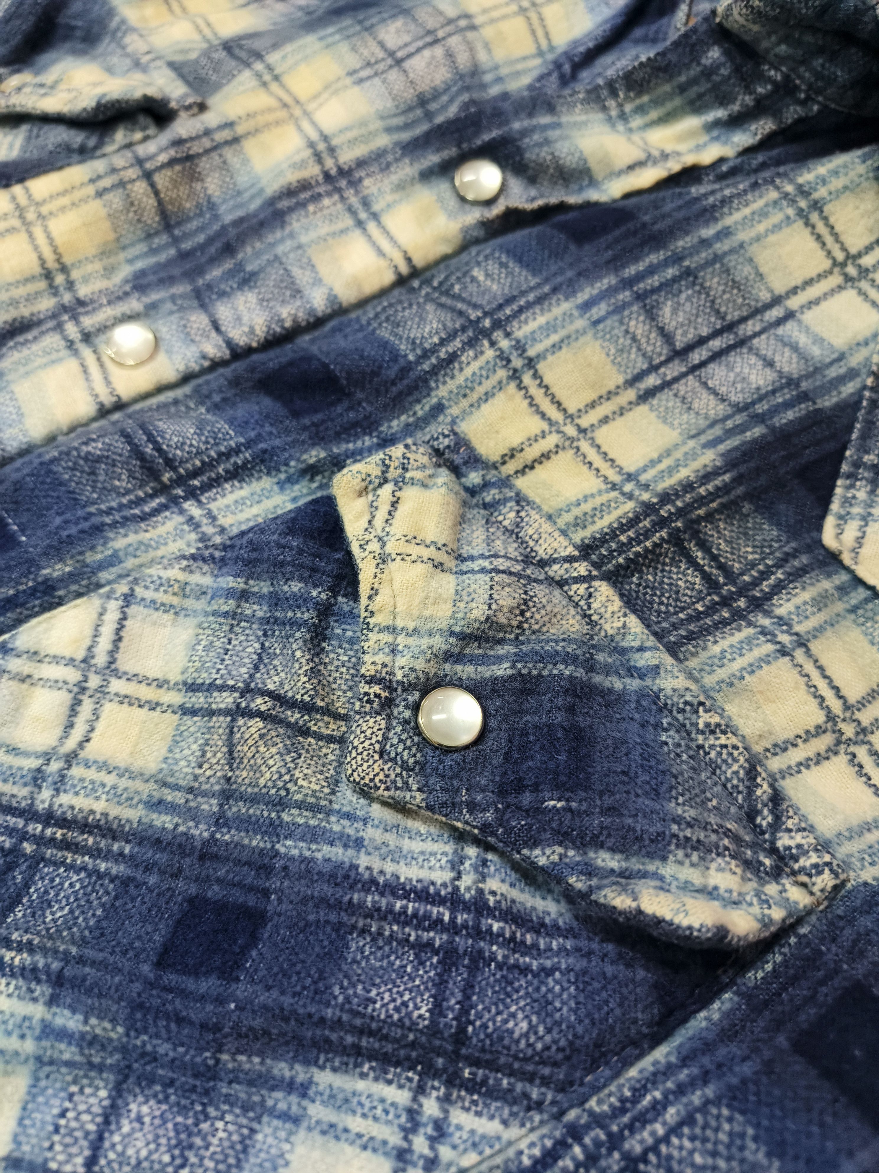 Wrangler VTG WRANGLER WESTERN SHIRTS PLAID Size US L / EU 52-54 / 3 - 3 Thumbnail