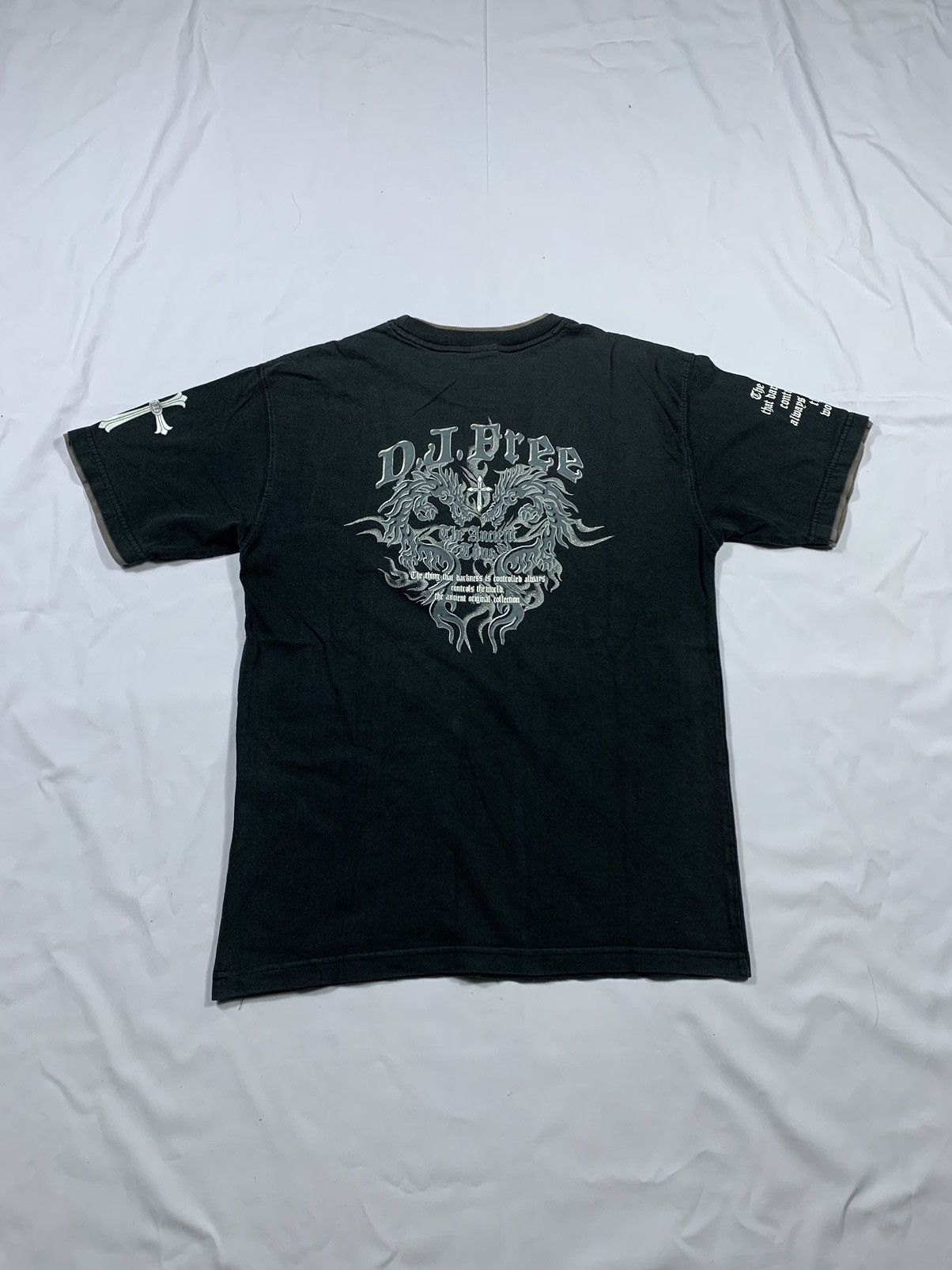 If Six Was Nine Japanese double layer Dragon Triball poem tee Size US M / EU 48-50 / 2 - 1 Thumbnail