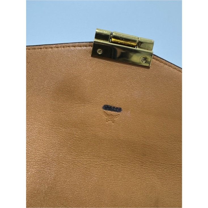 MCM MCM Tracy Crossbody Bag Visetos Cognac Size ONE SIZE - 6 Thumbnail