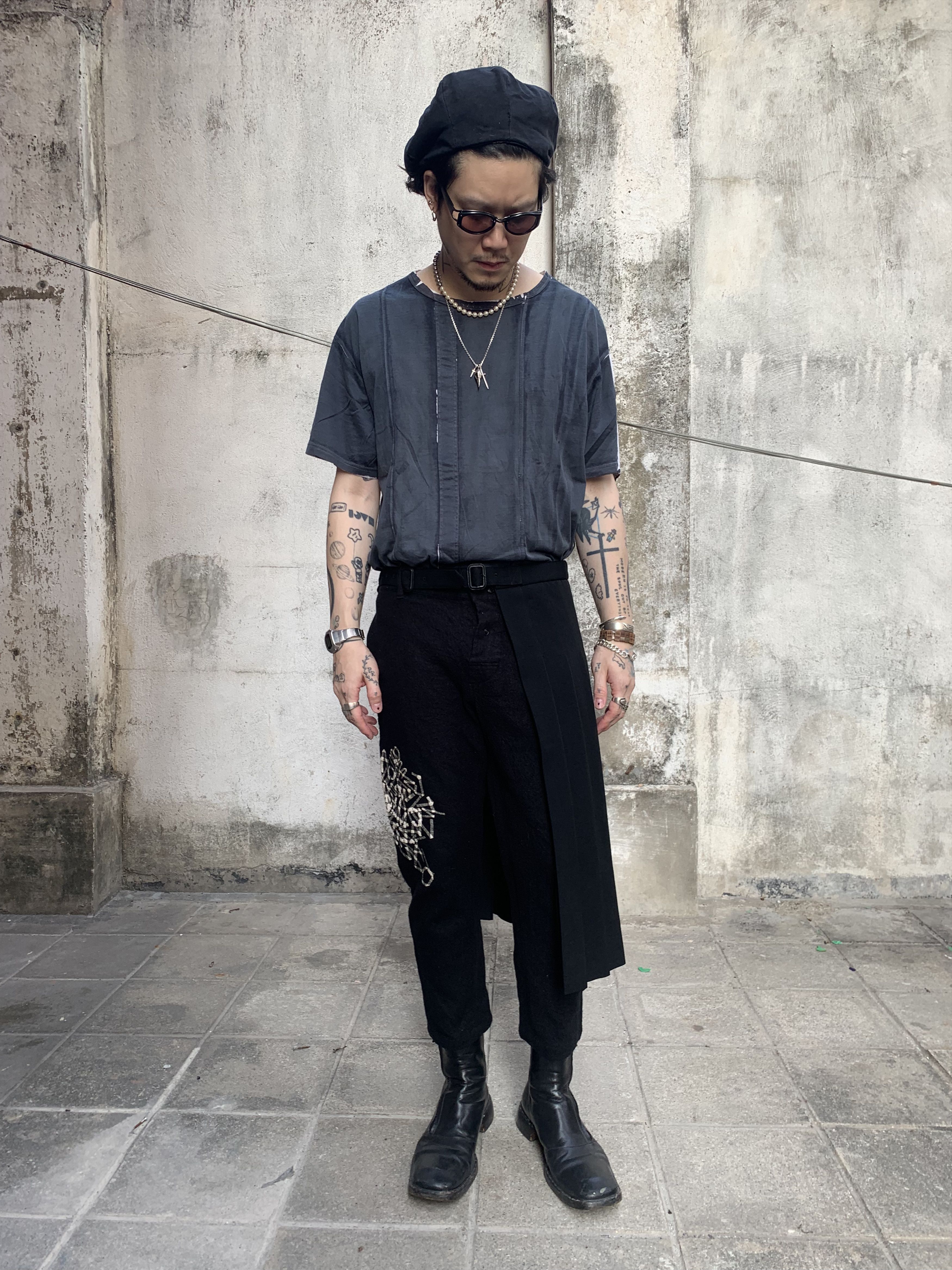Yohji Yamamoto Yohji Yamamoto Pour Homme SS 2023 Half Kilt Size US 32 / EU 48 - 2 Thumbnail