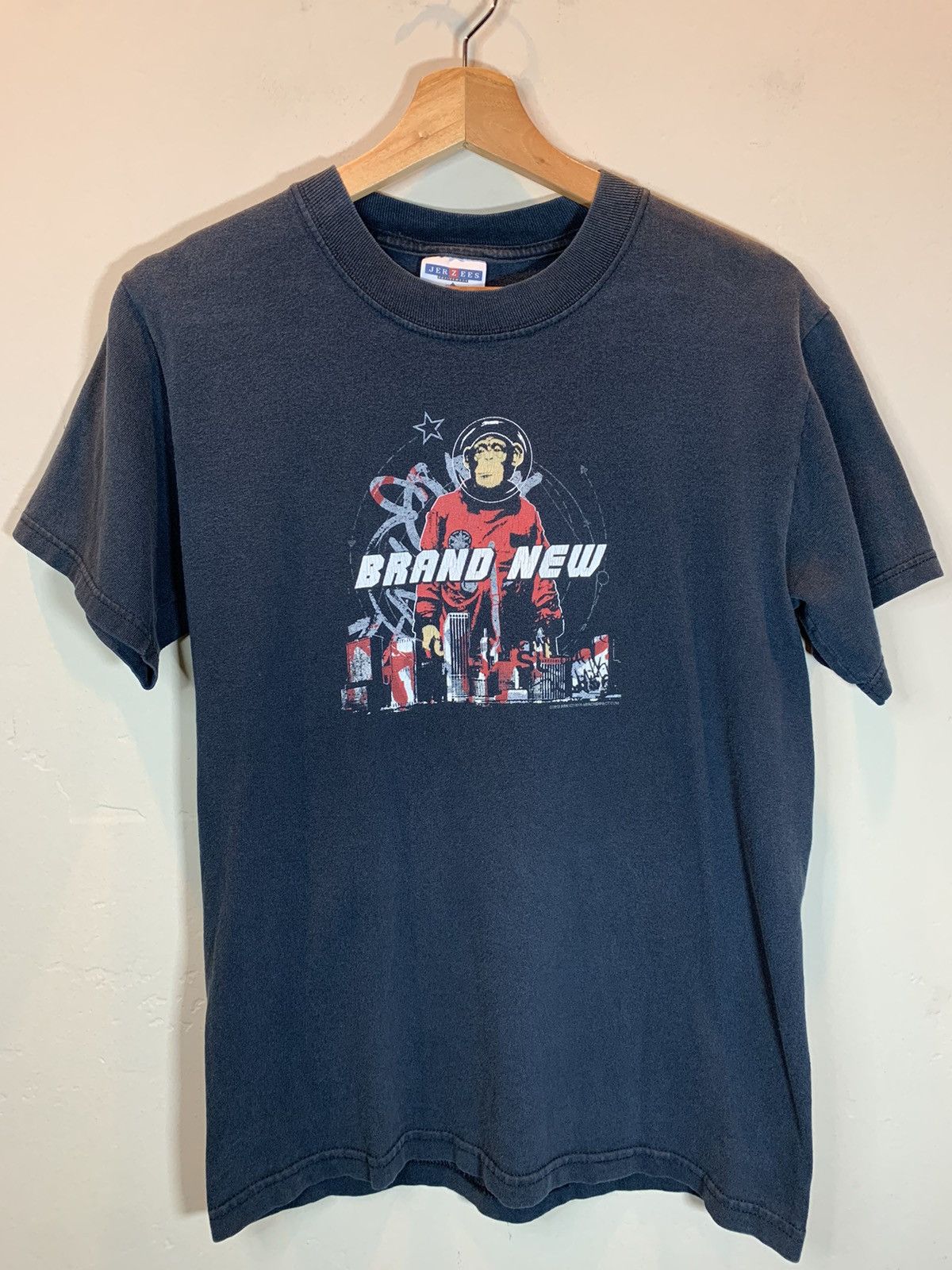 Band Tees *RARE* Vintage 2003 Brand New Deja Entendu Album Band Shirt Size US S / EU 44-46 / 1 - 1 Thumbnail