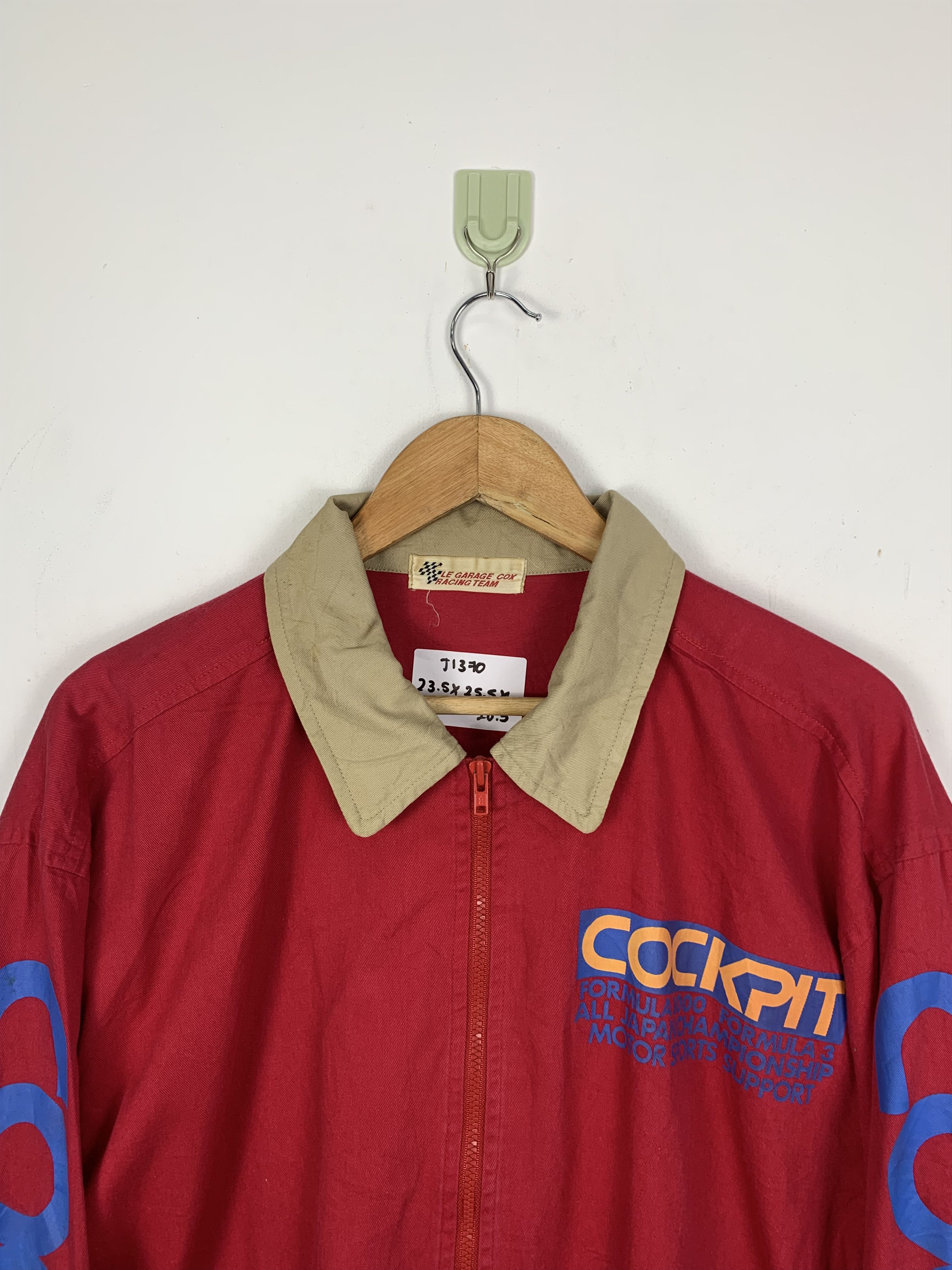 Vintage Vintage 80s Bridgestone Cockpit Racing Bomber Jacket J1370 Size US M / EU 48-50 / 2 - 4 Thumbnail