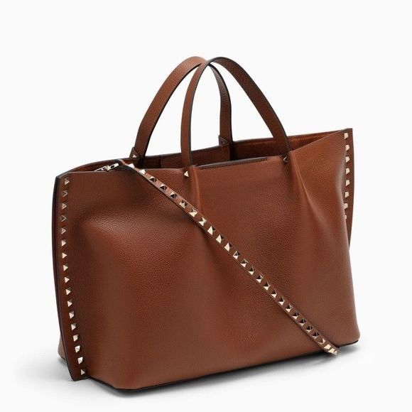 Valentino Valentino Garavani Rockstud Medium HG5 Leather Shoulder Bag Size ONE SIZE - 9 Thumbnail