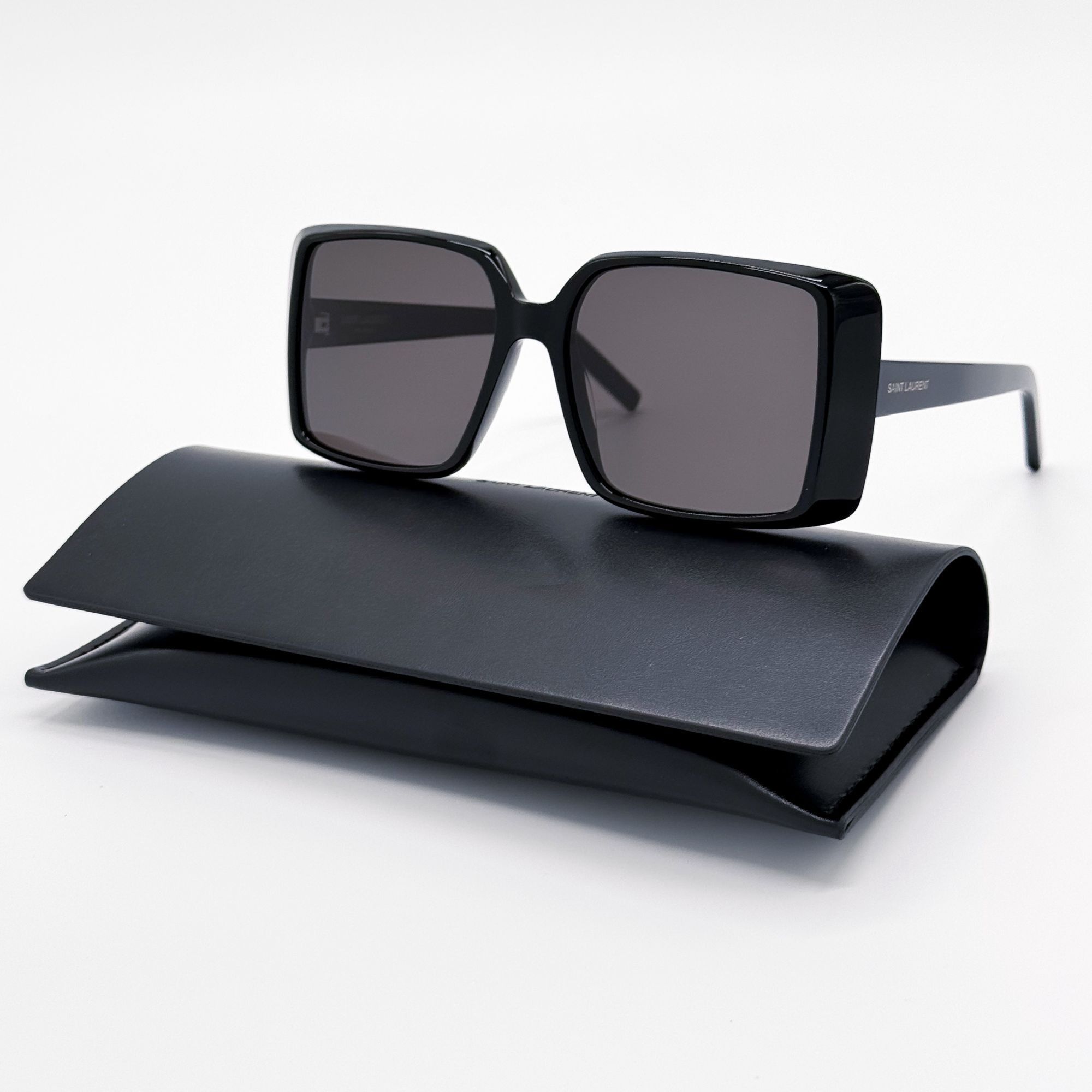 Saint Laurent Paris NEW SAINT LAURENT SUNGLASSES SL451 001 BLACK WOMEN Size ONE SIZE - 1 Thumbnail