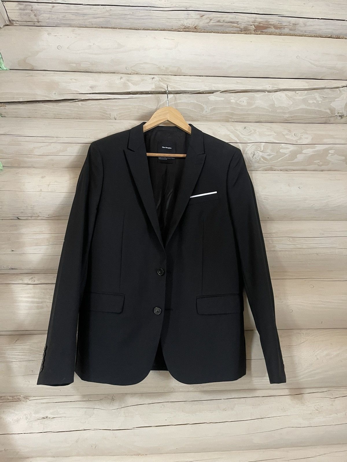 The Kooples RRP 395€ The Kooples black wool 2 button blazer New With Tag Size 36R - 3 Thumbnail