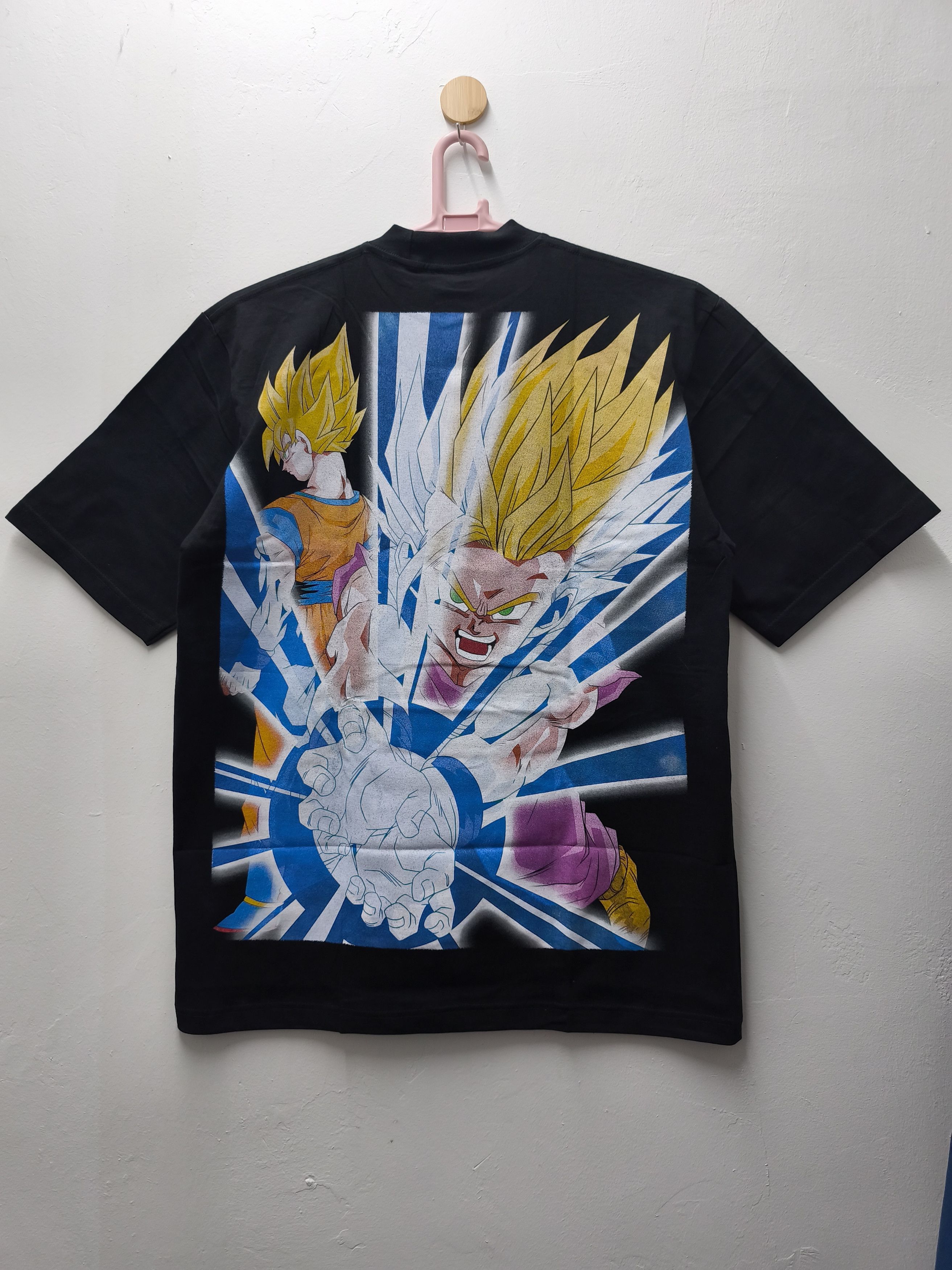 Anime Dragon Ball Z Cell Vs Goku & Gohan T-shirt Size US XL / EU 56 / 4 - 9 Thumbnail