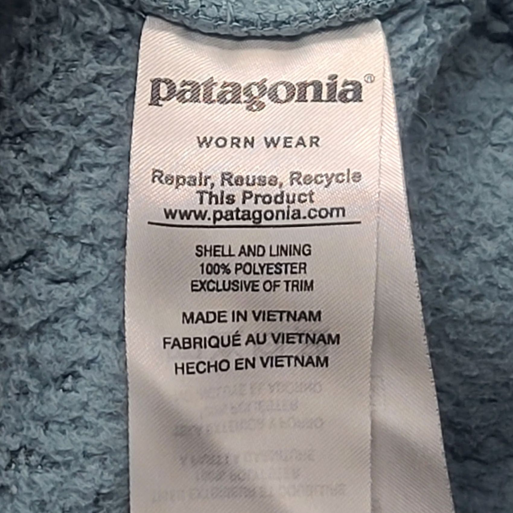 Patagonia Patagonia Los Gatos Pull Over Womens M Regular Fleece 1/4 Zip Jacket Blue 90s Classic Outdoor Womens Odors: None Size M / US 6-8 / IT 42-44 - 6 Thumbnail