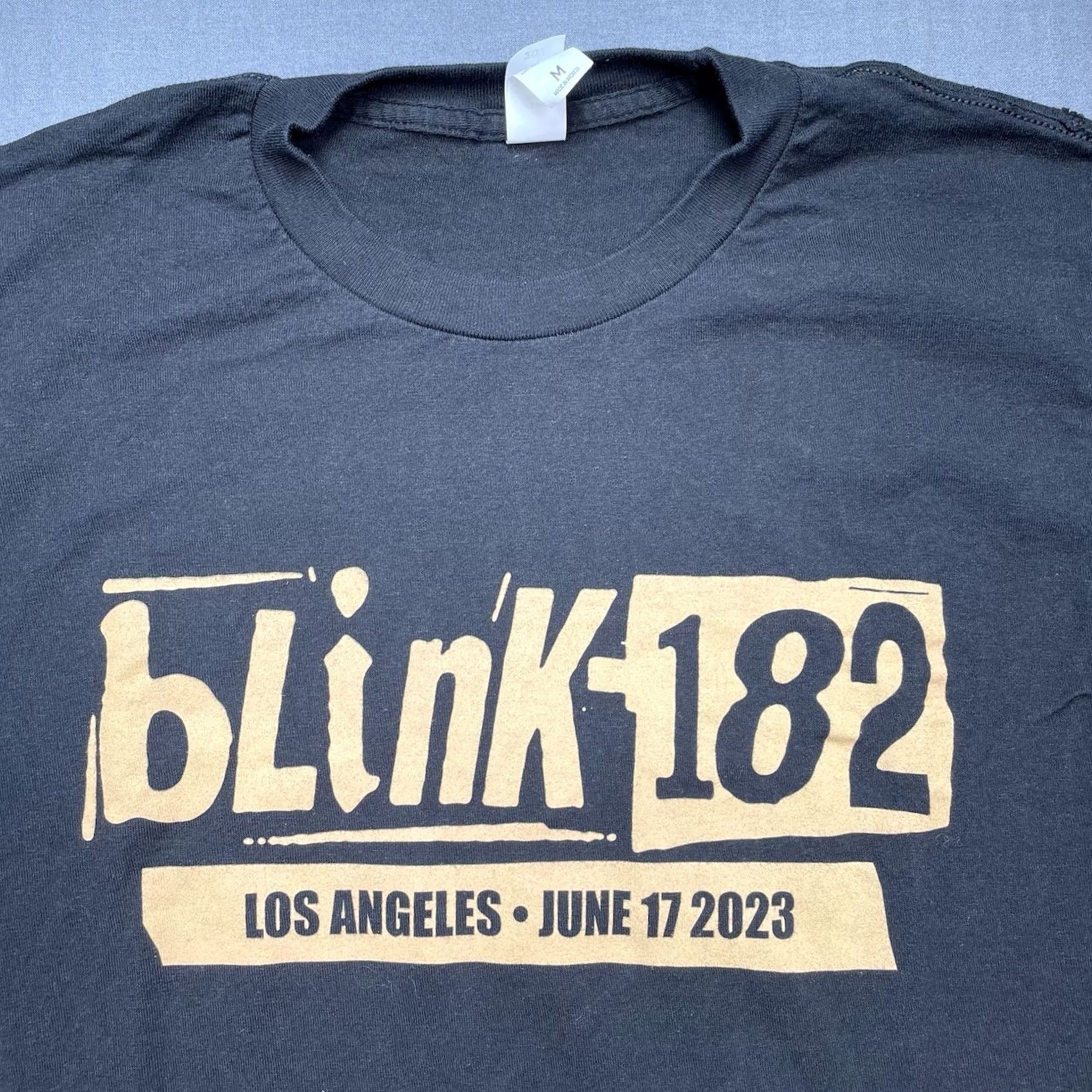 Vintage Rare Blink-182 Los Angeles 2023 Concert Shirt Mens Medium Turnstile Punk Rock Size US M / EU 48-50 / 2 - 3 Thumbnail