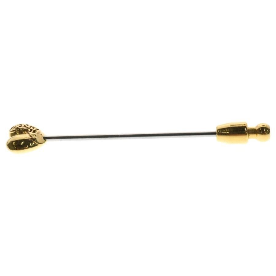 Chrome Hearts Chrome Hearts 22K Mini Heart Lapel Pin Gold Size ONE SIZE - 4 Thumbnail