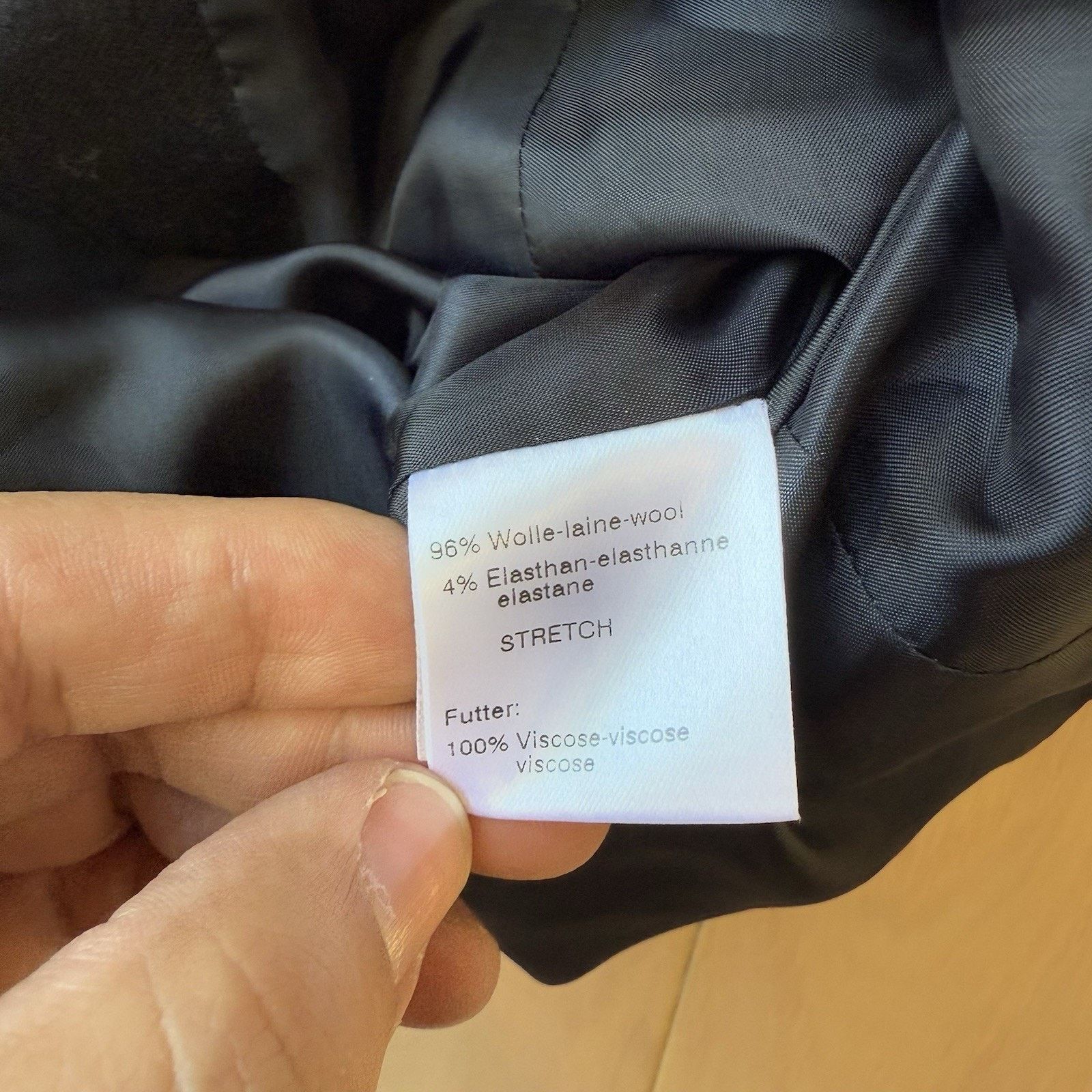 Akris Akris Punto Wool Coat Women's 10 Black Full Zip Minimalist Size L / US 10 / IT 46 - 6 Thumbnail