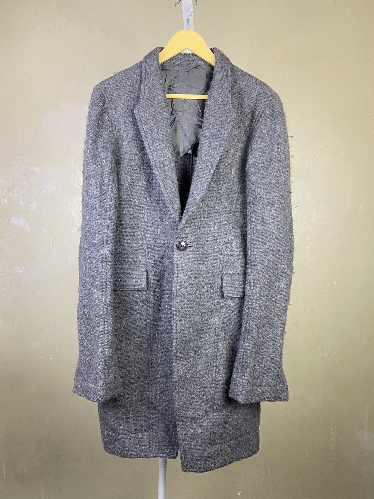 Rick Owens Rick Owens Mohair Coat Jacket Size US M / EU 48-50 / 2 - 1 Thumbnail