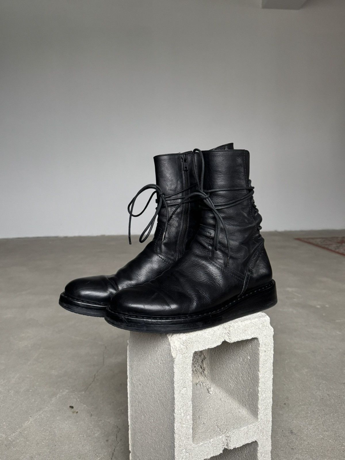 Ann Demeulemeester Backlace Boots Victor