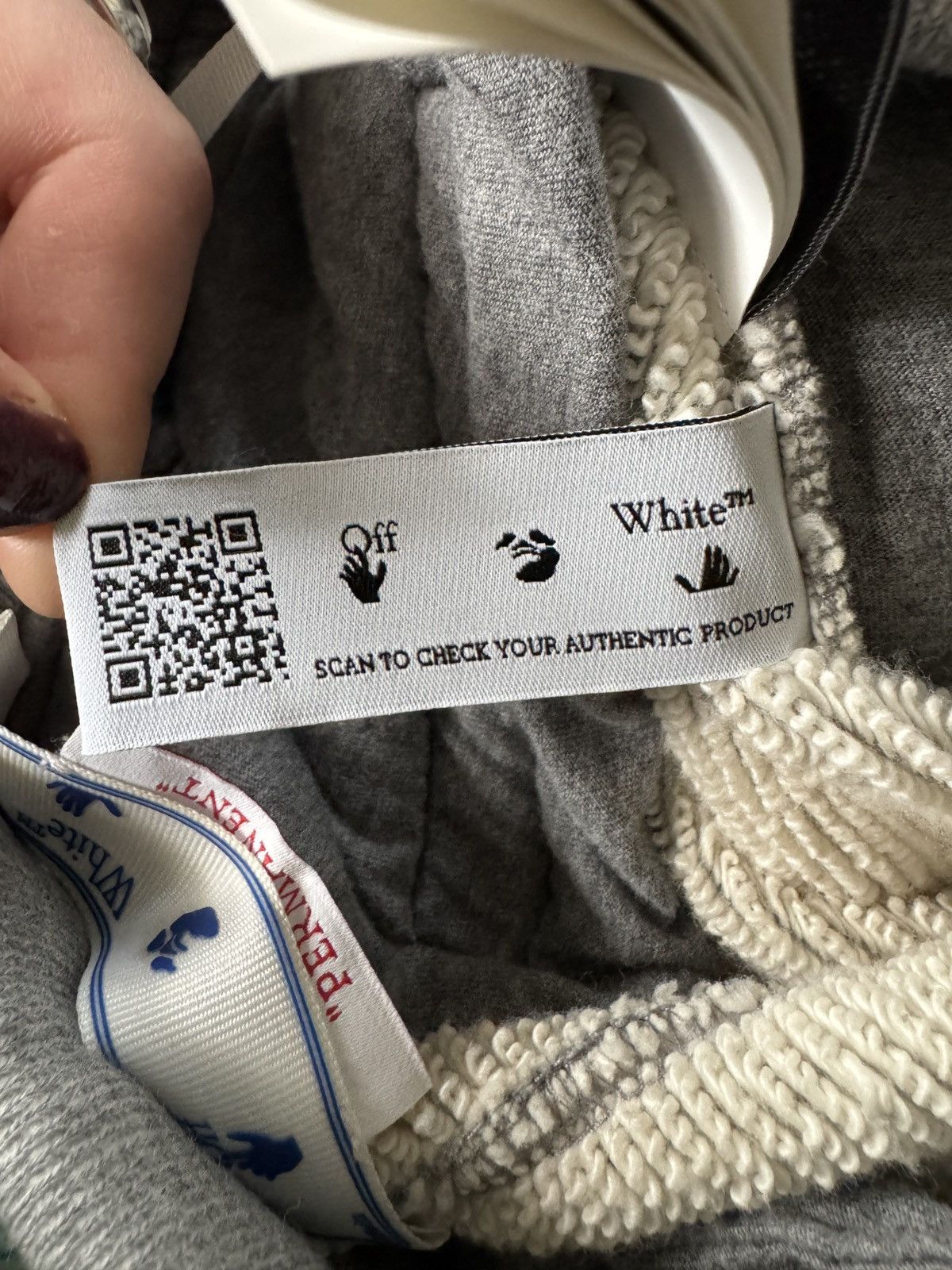 Off-White Off-White Diag Tapered Sweatpants Size US 26 / EU 42 - 7 Thumbnail
