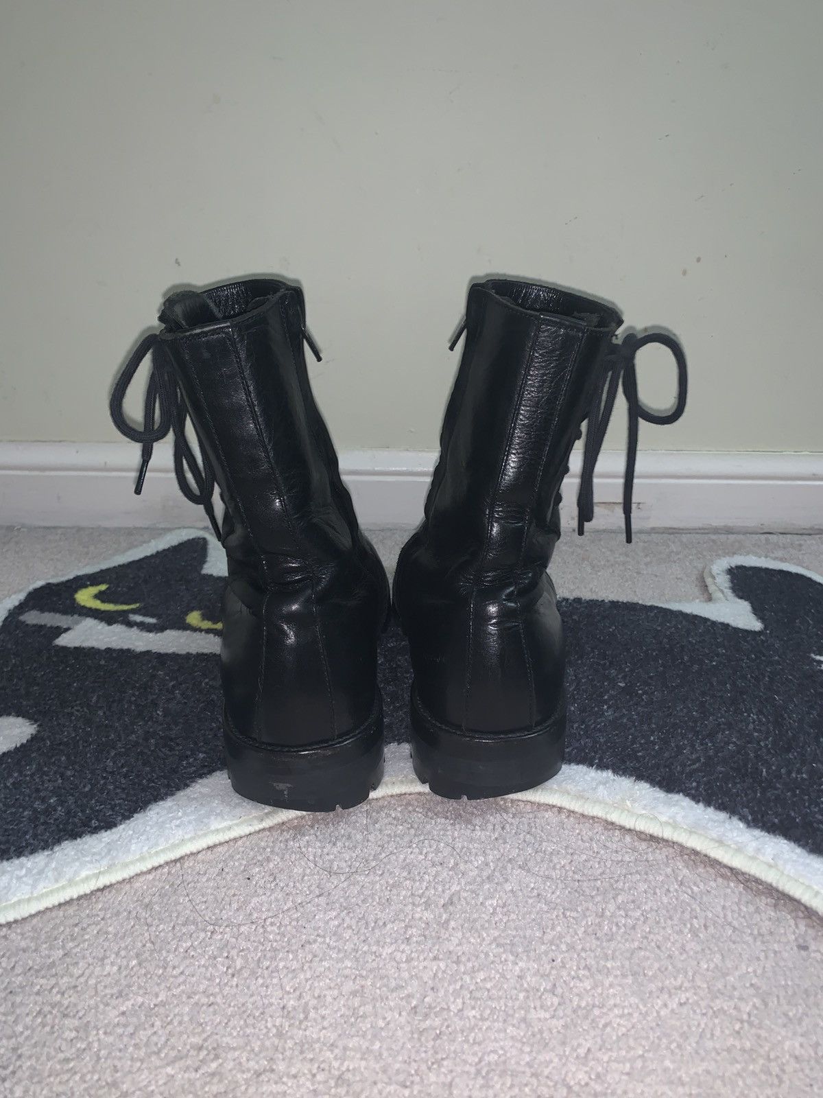Yohji Yamamoto YYPH Twisted Lace Up Boots Size US 9 / EU 42 - 4 Thumbnail