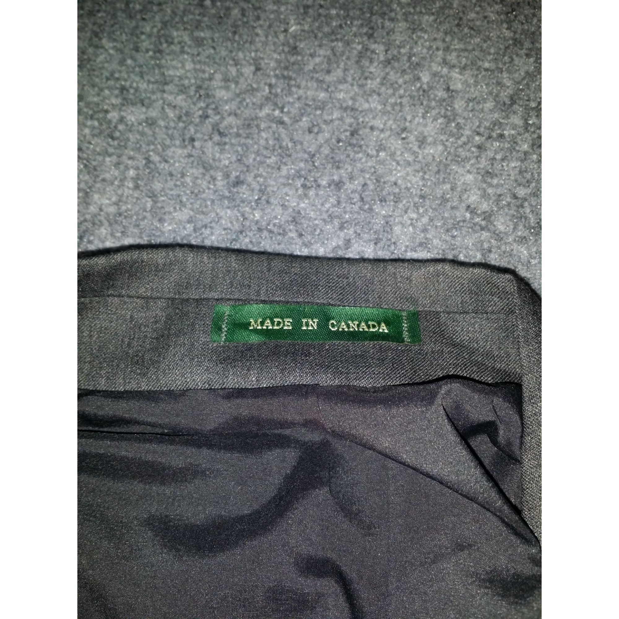 Lauren Ralph Lauren Lauren Ralph Lauren Wool Blazer Men Sz 46L Gray Designer Wor Size 46L - 5 Thumbnail